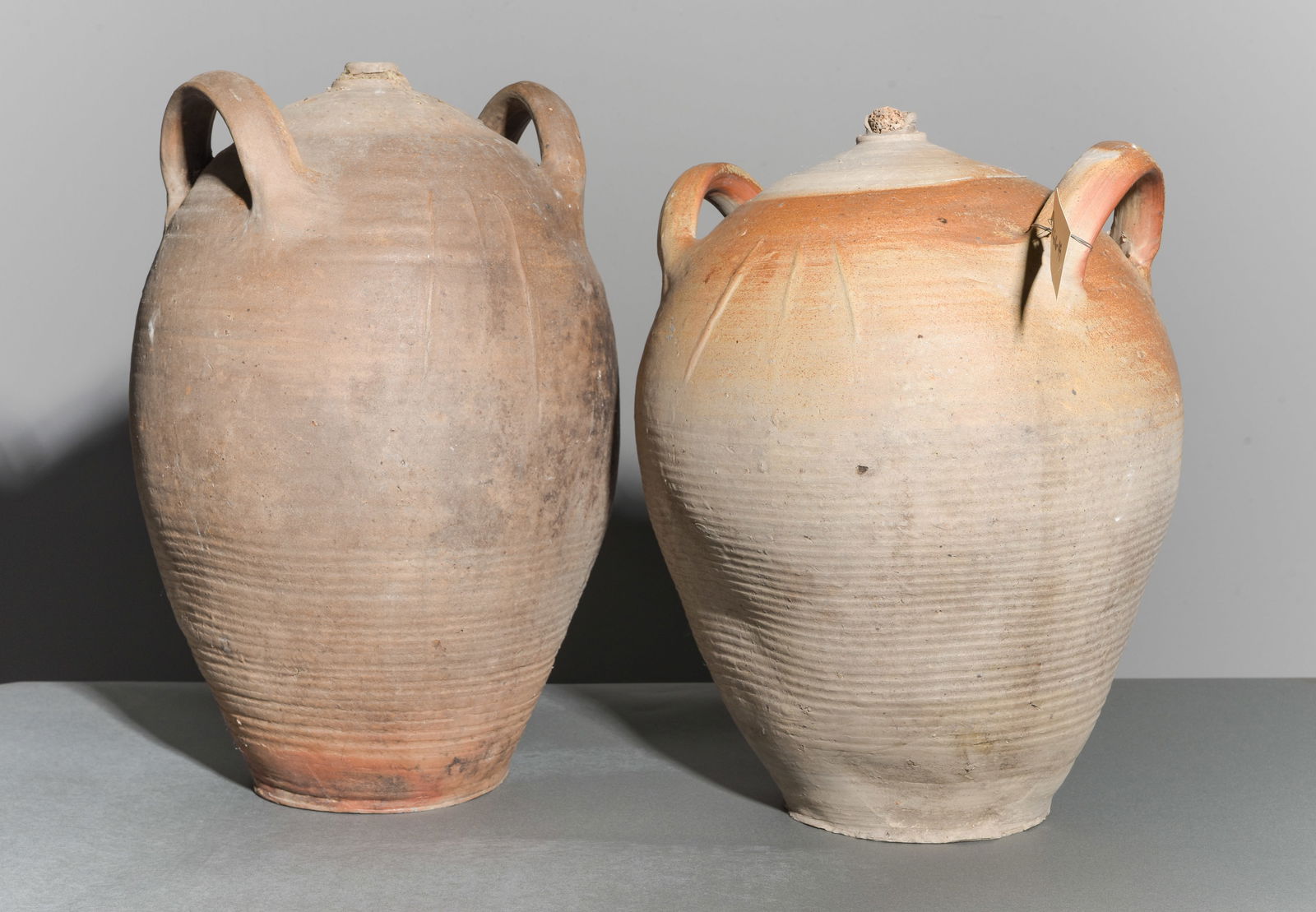 2 French Terracotta Wine Jugs #3 (1 of 6)