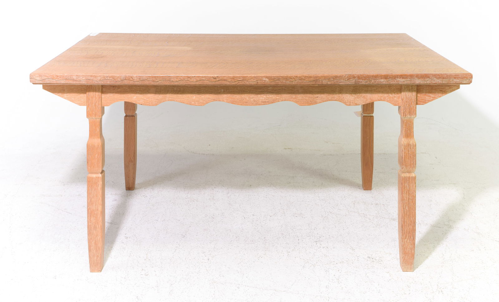 Danish Oak Draw Leaf Dining Table (1 of 4)