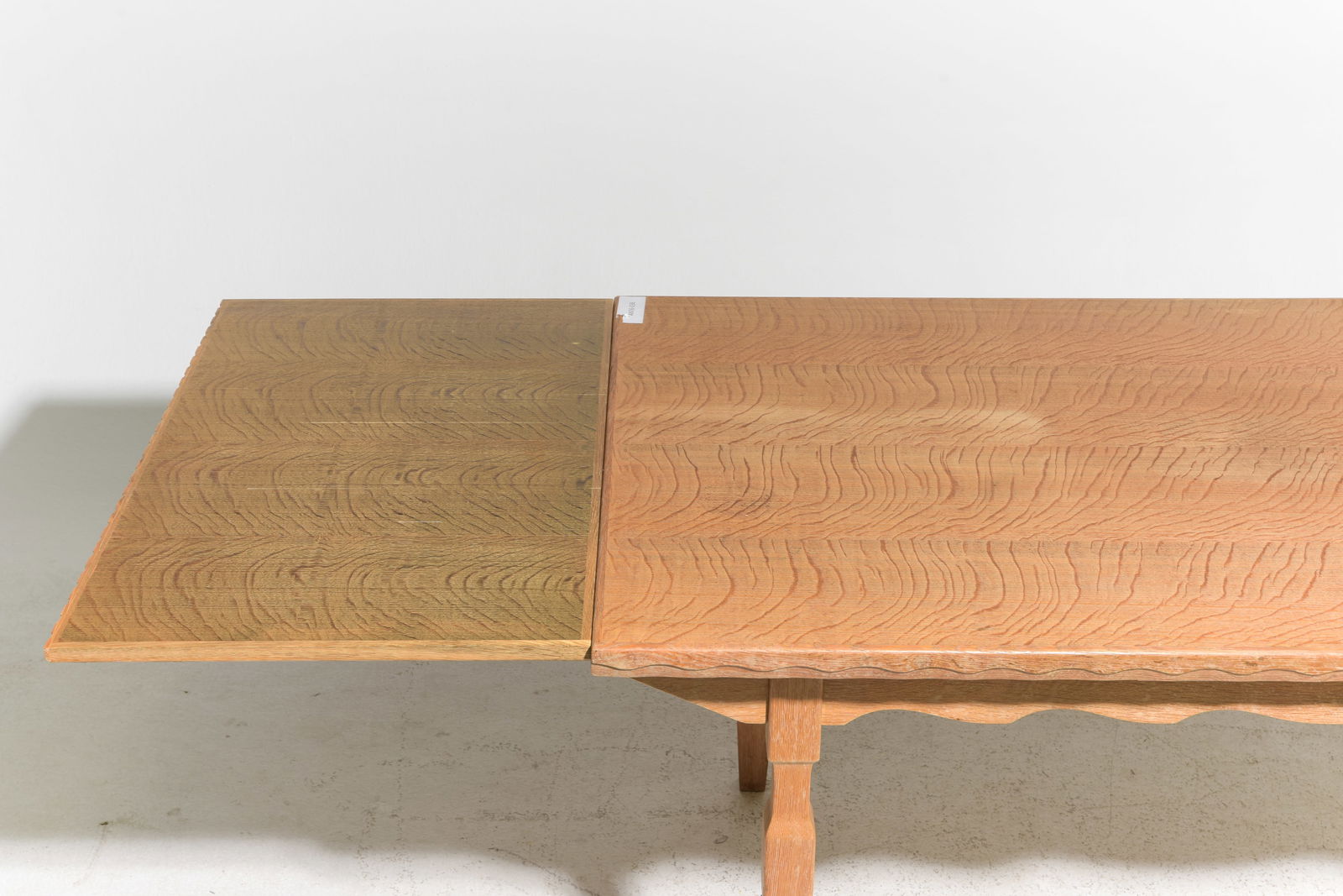 Danish Oak Draw Leaf Dining Table - 3