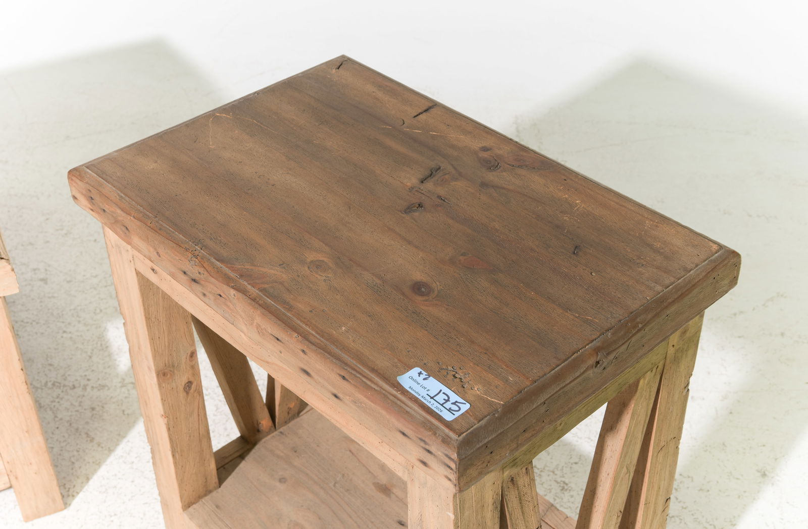 Rustic Farmhouse Coffee Table & End Table - 2