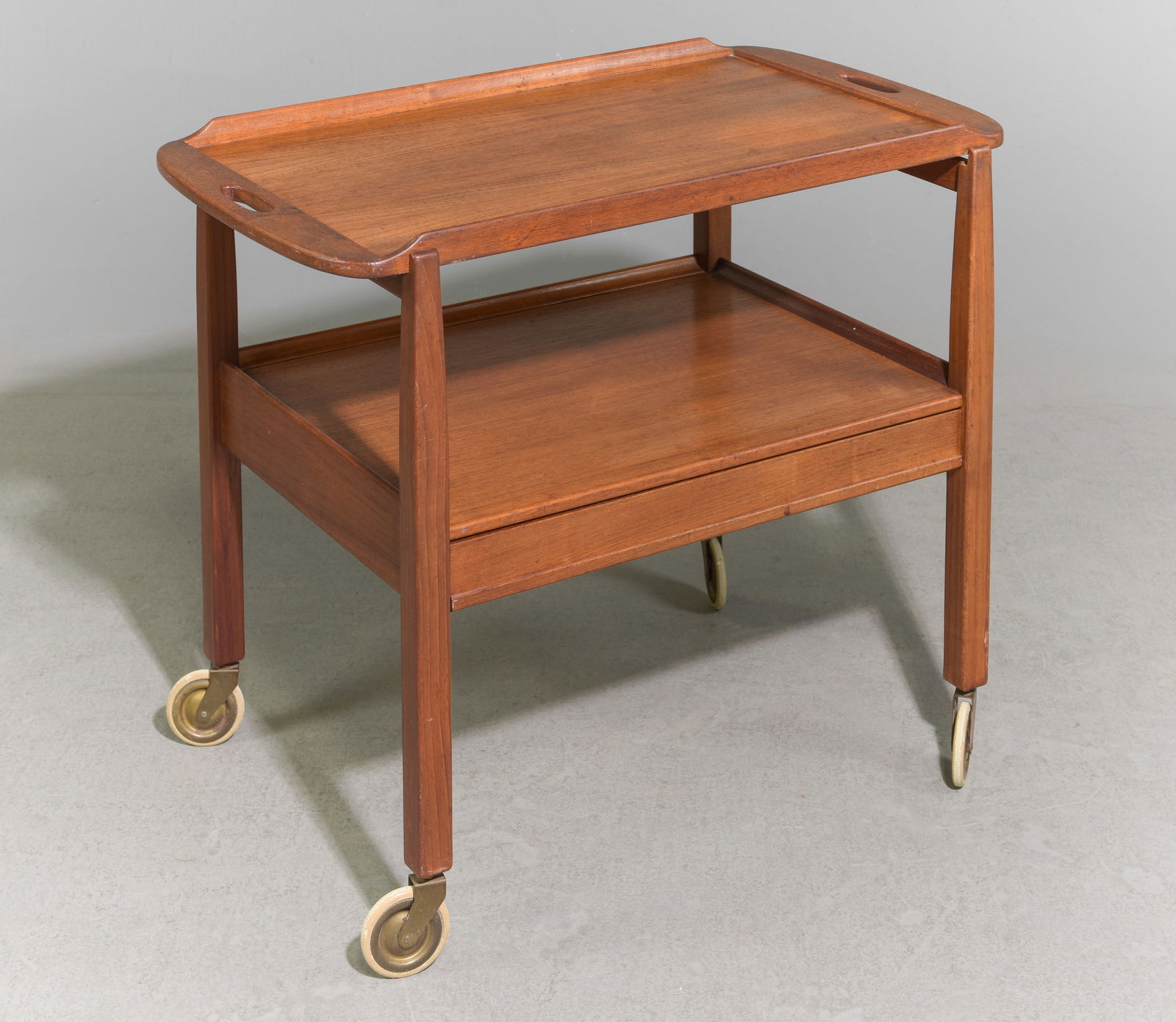 Swedish Mid Century Modern Two Tier Trolley / Cart (1 of 7)
