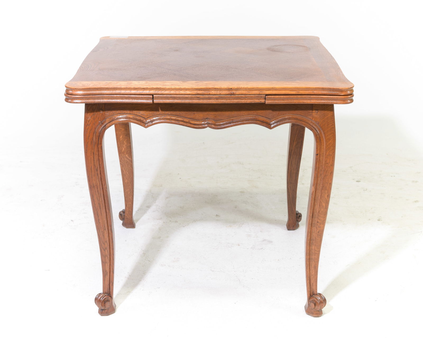 Louis XV Style Oak Draw Leaf table (1 of 4)