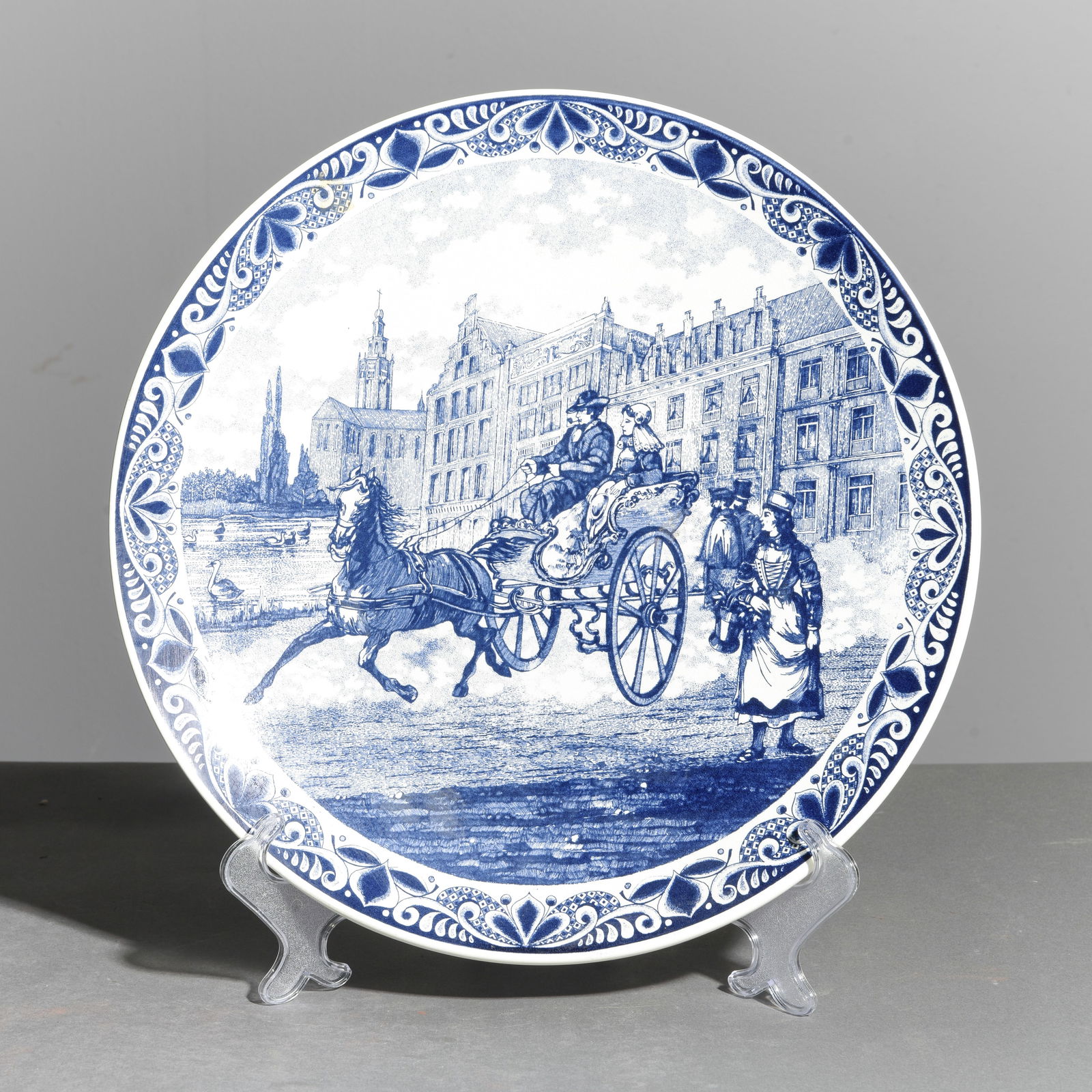 Delft Blue & White Charger / Platter (1 of 4)