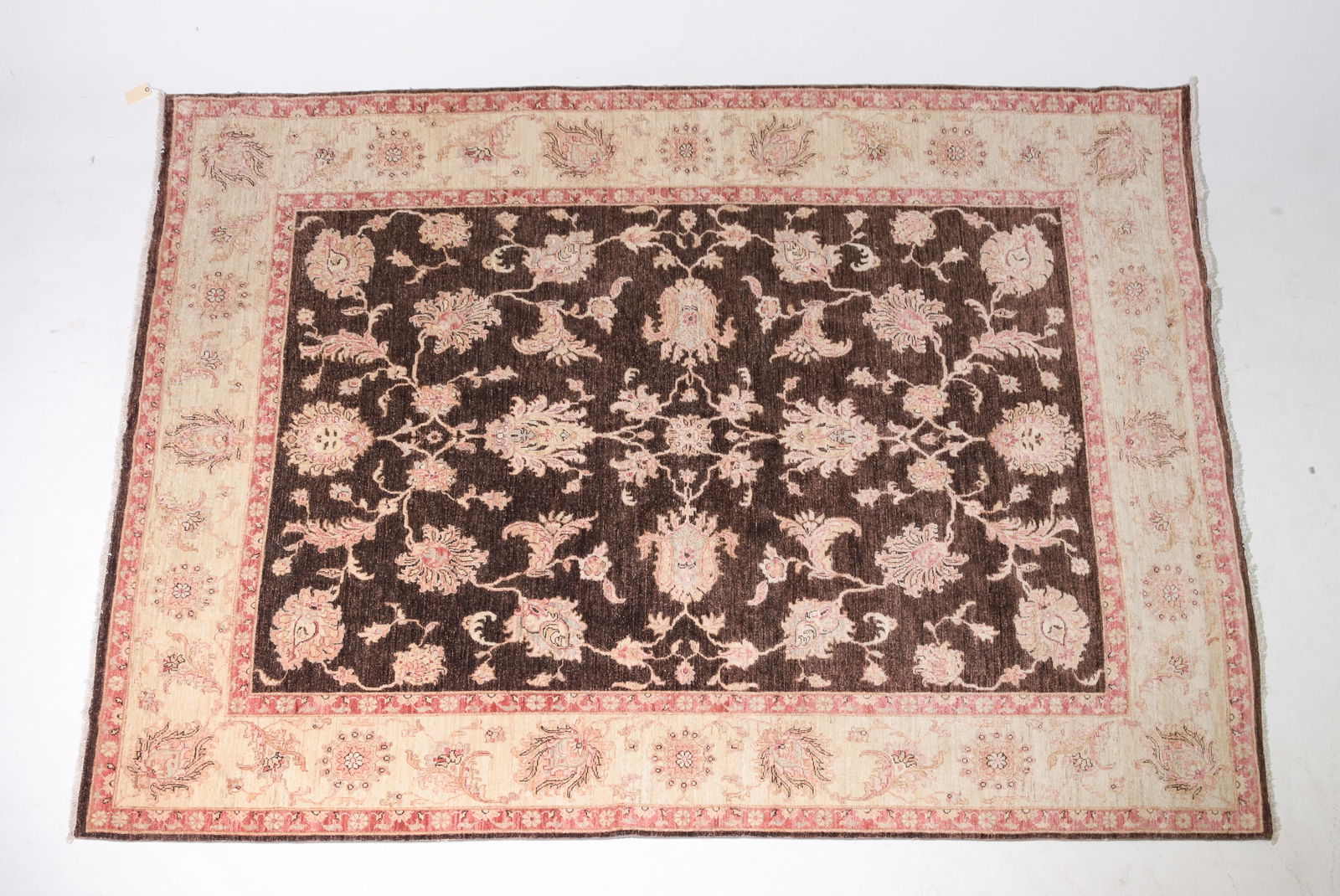 100 Percent Wool Pile Hand Knotted Rug - 10' x 7'9 (1 of 4)