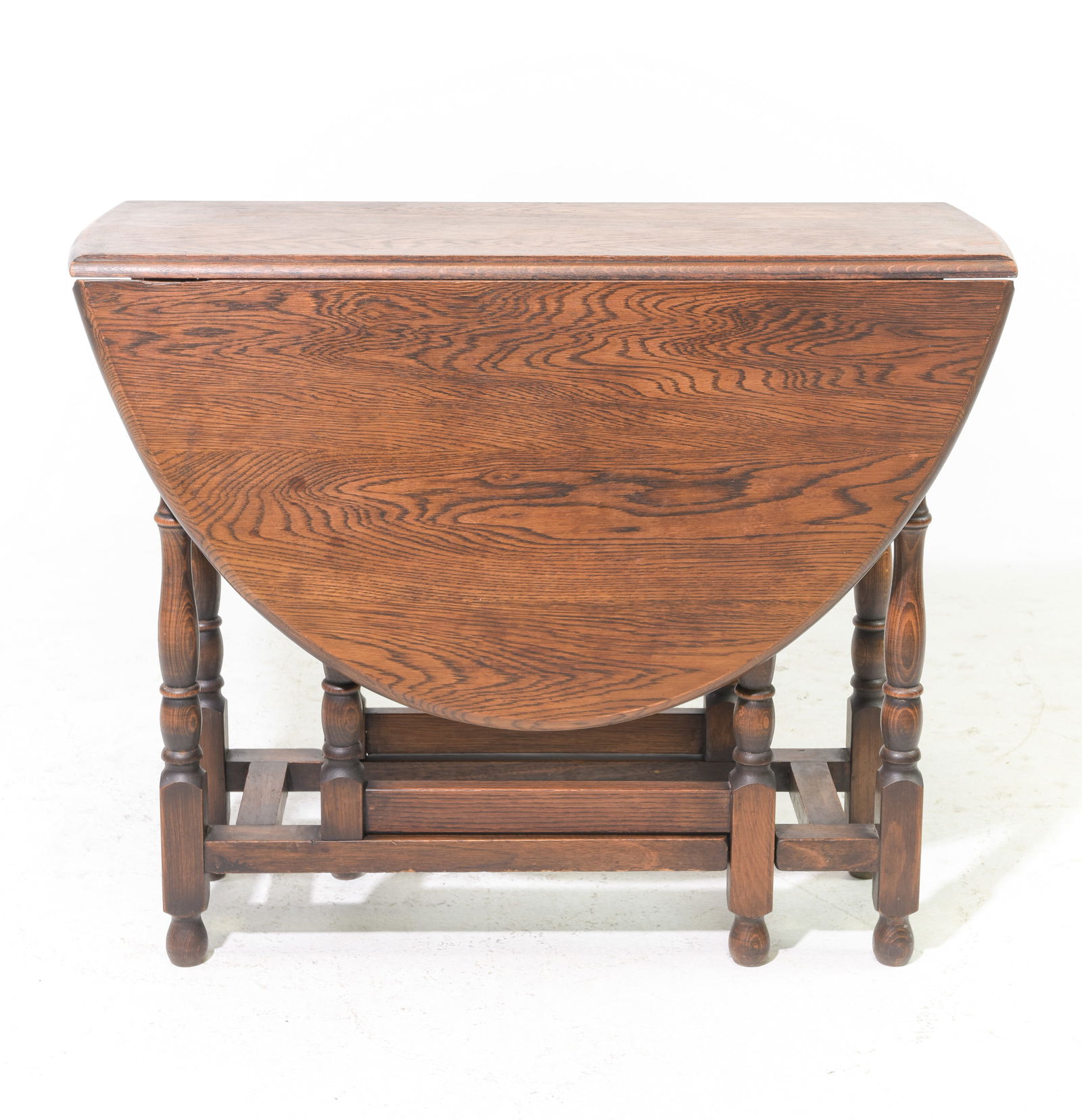 British Oak Drop Leaf Table #2 (1 of 3)