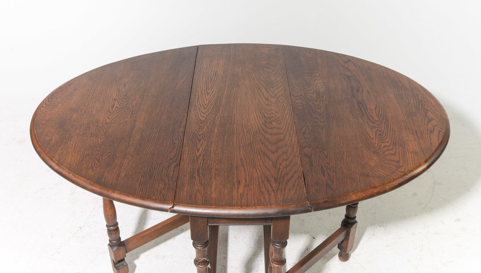 British Oak Drop Leaf Table #2 - 3