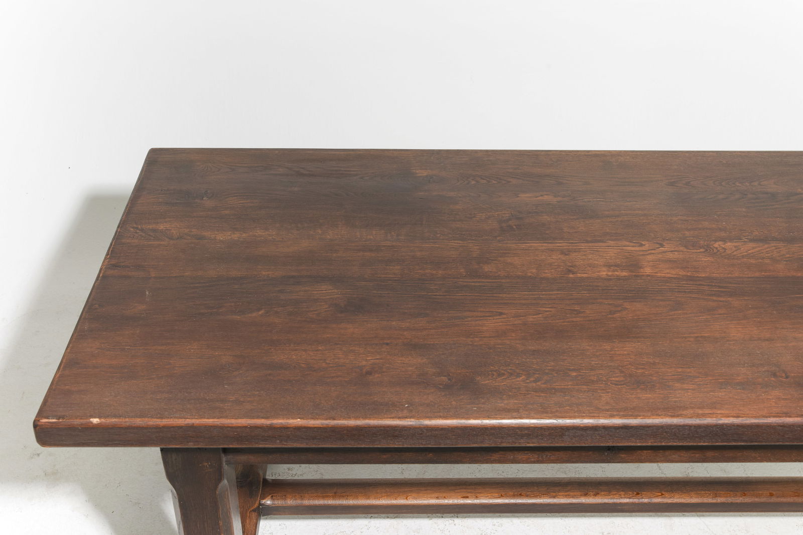 French Solid Oak Farmhouse Table - 2