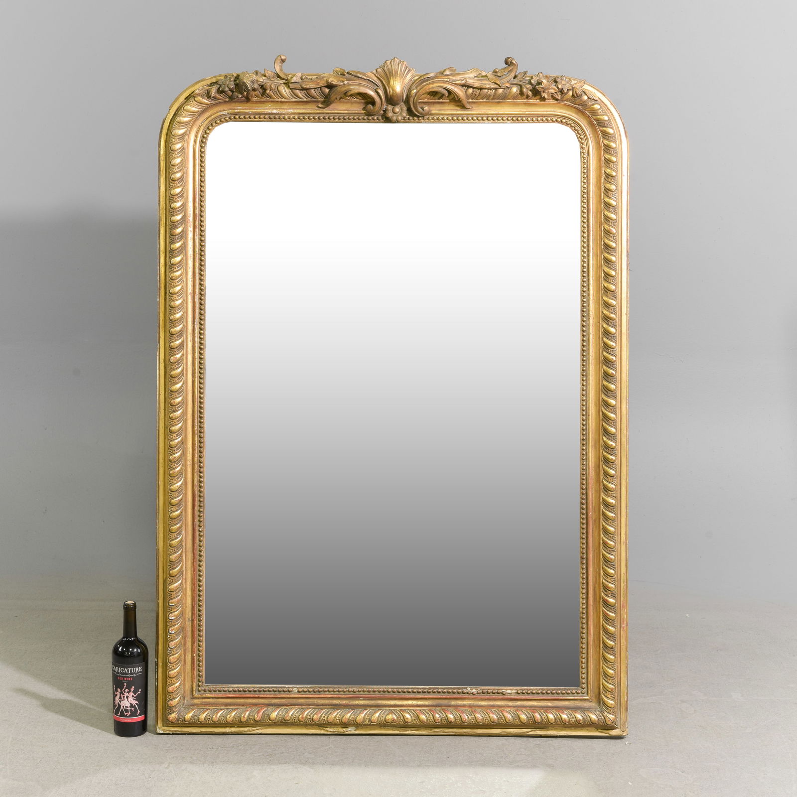 Louis Philippe Style Large Gilded Mirror (1 of 5)