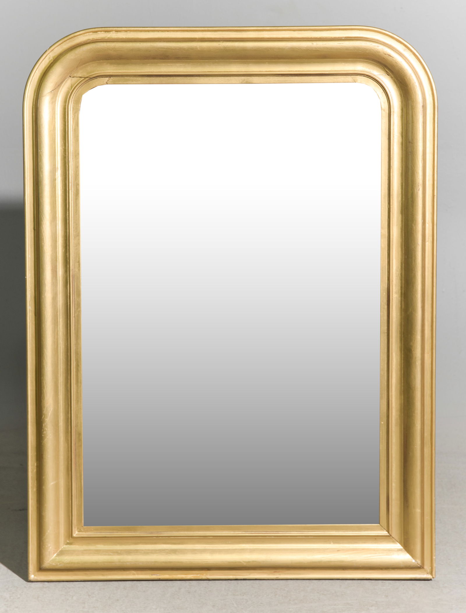 Louis Philippe Style Gold Framed Mirror #1 (1 of 4)