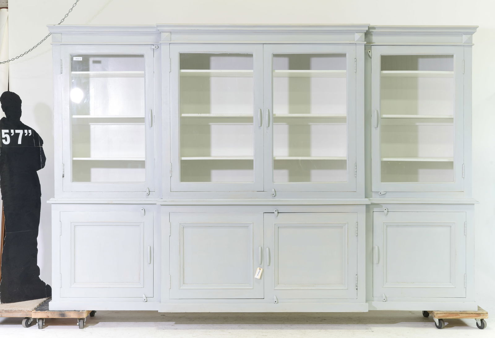 European Style Monumental Painted Cupboard (1 of 7)