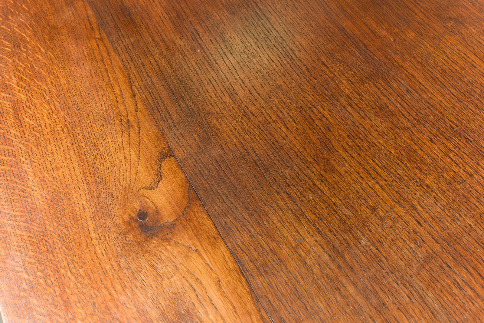 French Solid Oak Large Farmhouse Table - 5