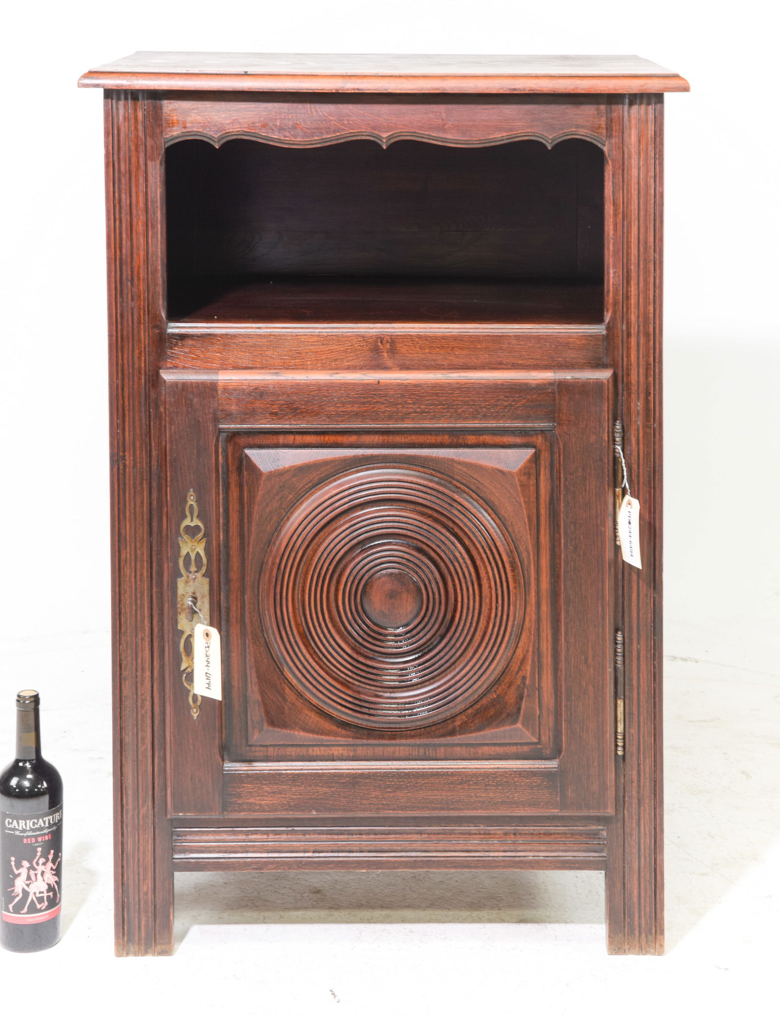 French Oak Basque Style Jam Cabinet / Cupboard (1 of 5)
