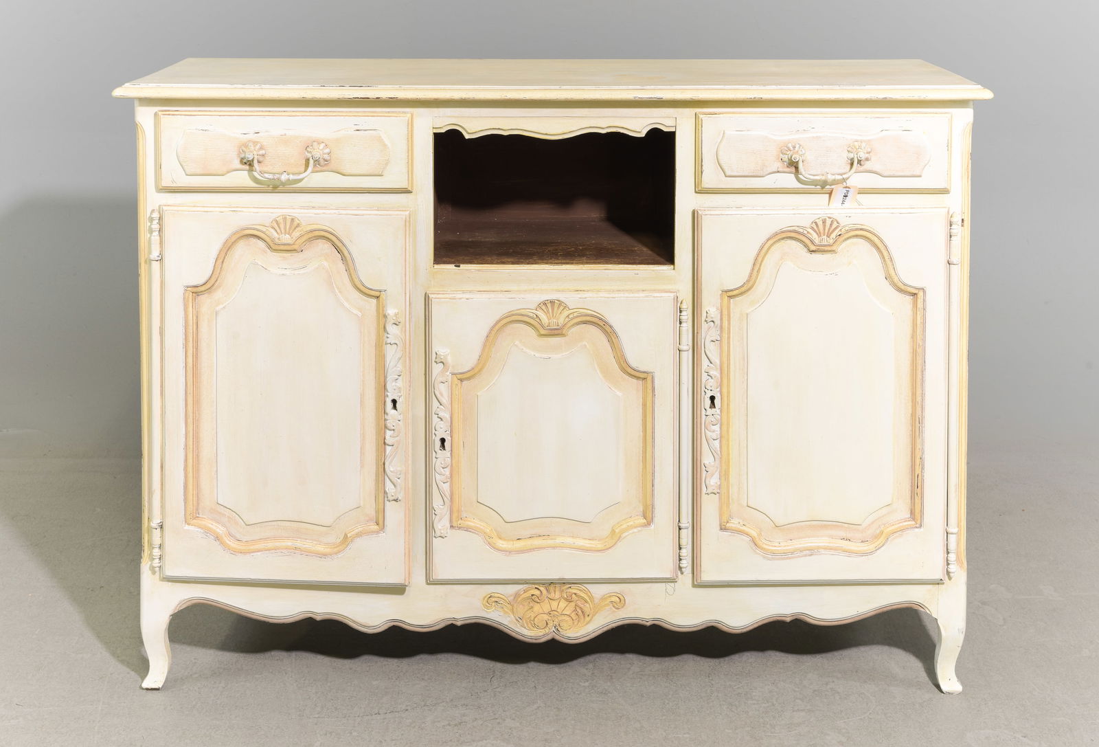 Louis XV Style Painted Buffet / Sideboard (1 of 4)