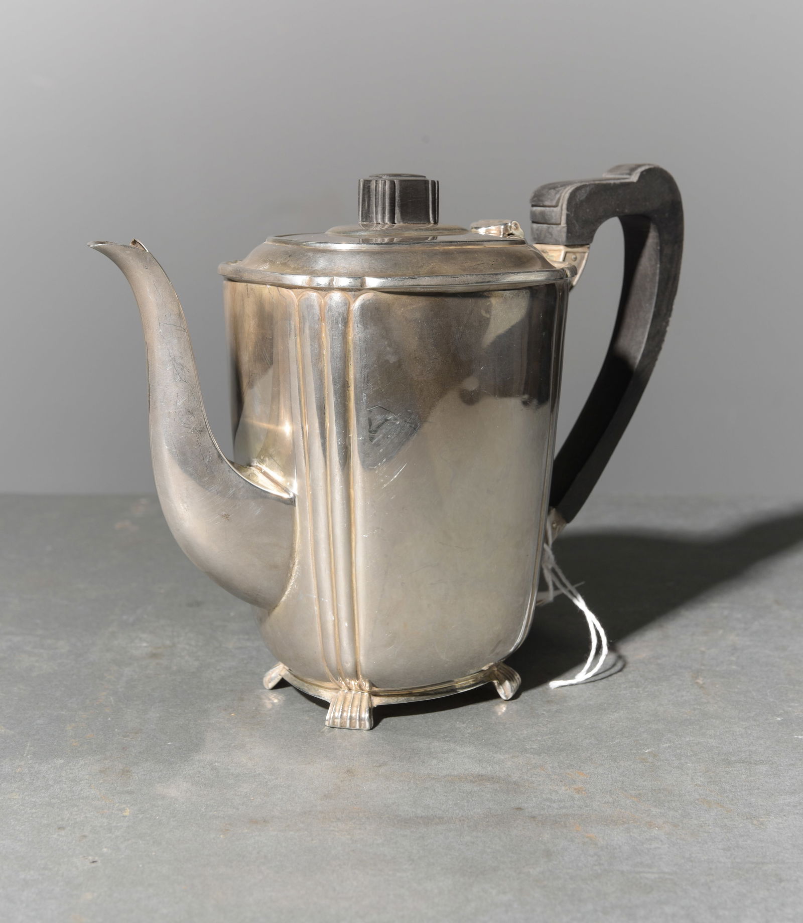 Silver Coffee Pot Sheffield With GH Hallmark: Sterling Silver Coffee Pot - Sheffield With GH Hallmark - 20 OZT, weight includes the handles - 7.25 in tall x 9.25 x 4