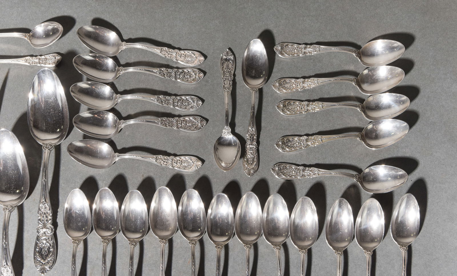106pcs Sterling Silver Flatware Set - 3