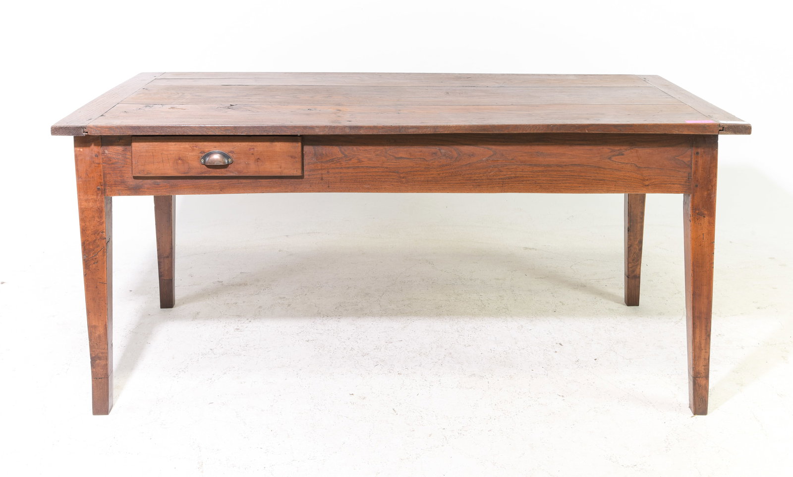French Farmhouse Oak Table With 2 Drawers (1 of 6)