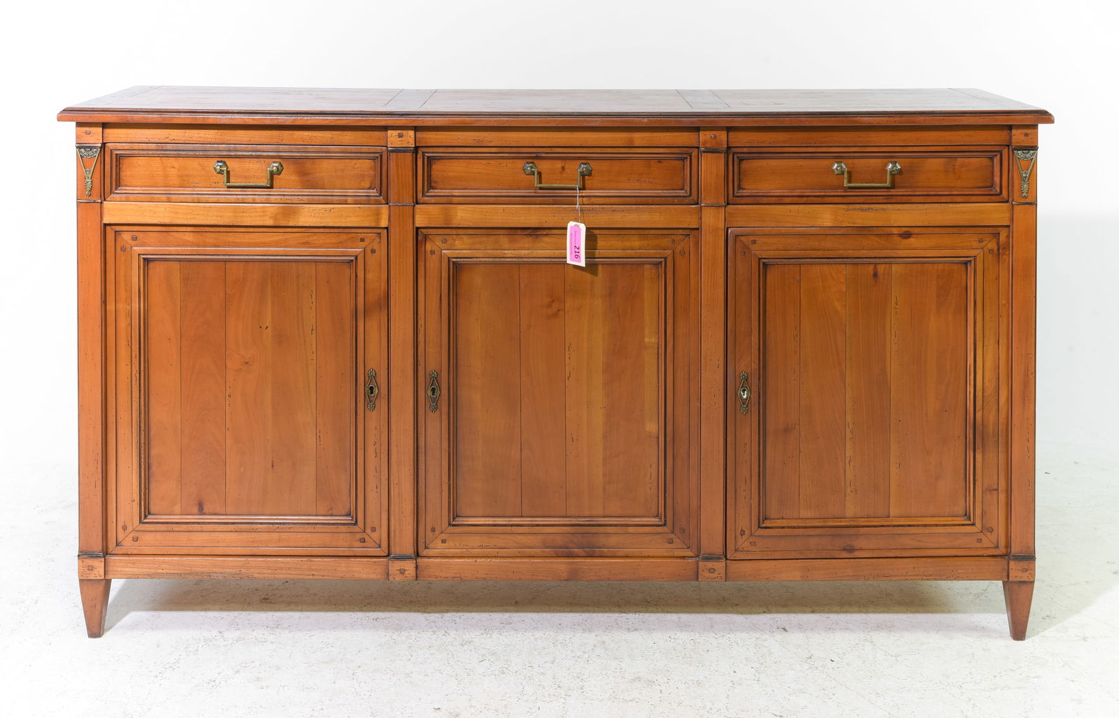 Louis XVI Style 3 Door Sideboard (1 of 5)