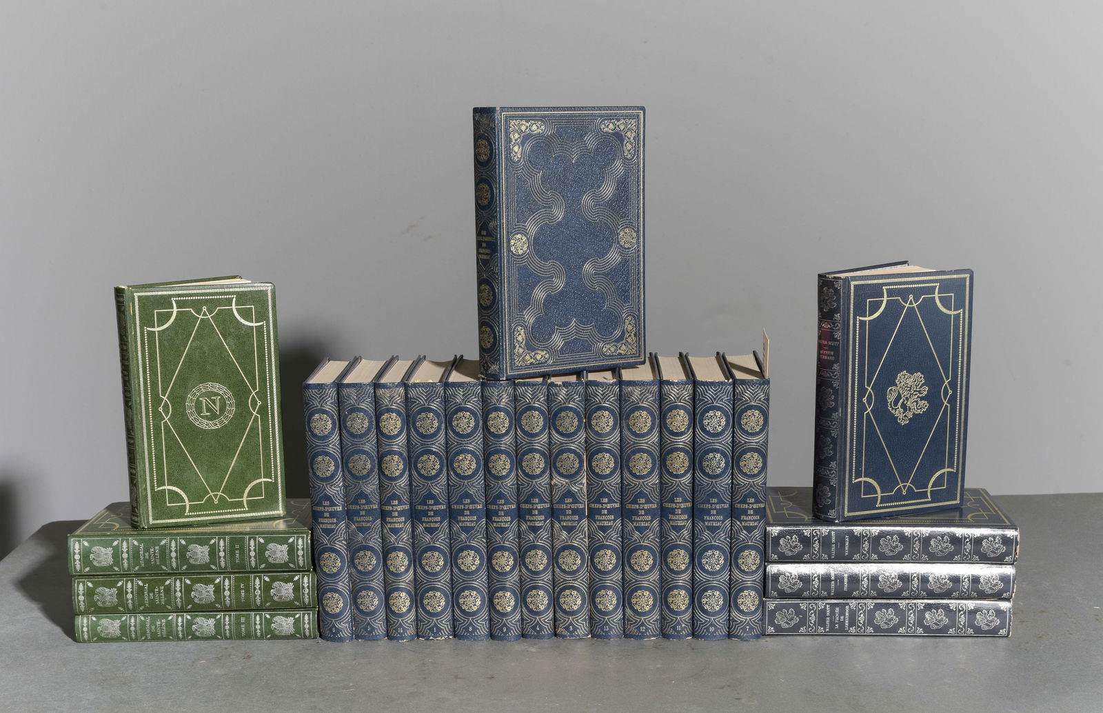 22 Assorted European Books / Novels: 22 Assorted European Books / Novels - 8.75 in tall x 5.75 x 1.25