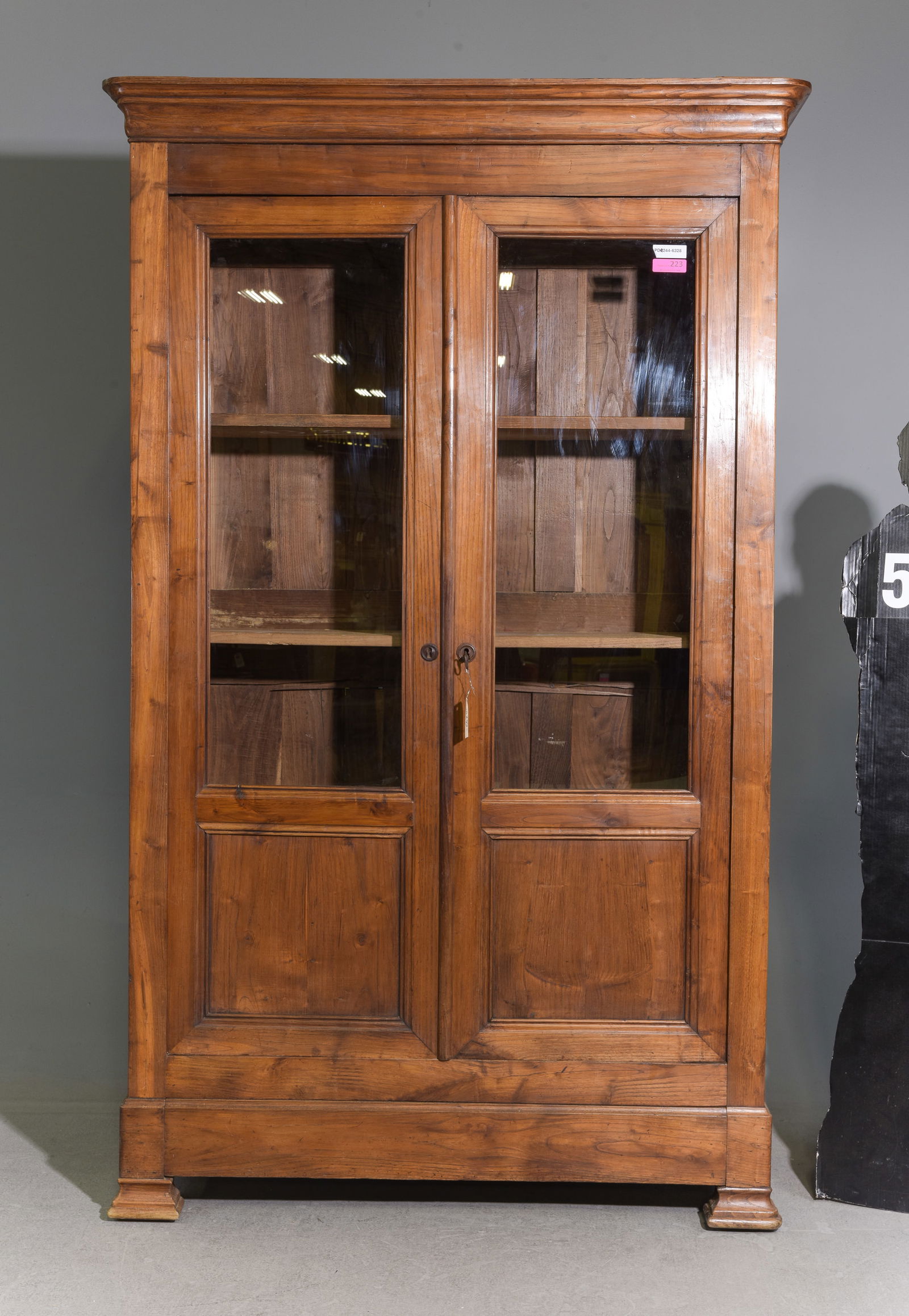 Louis Philippe Style Double Door Bookcase (1 of 7)