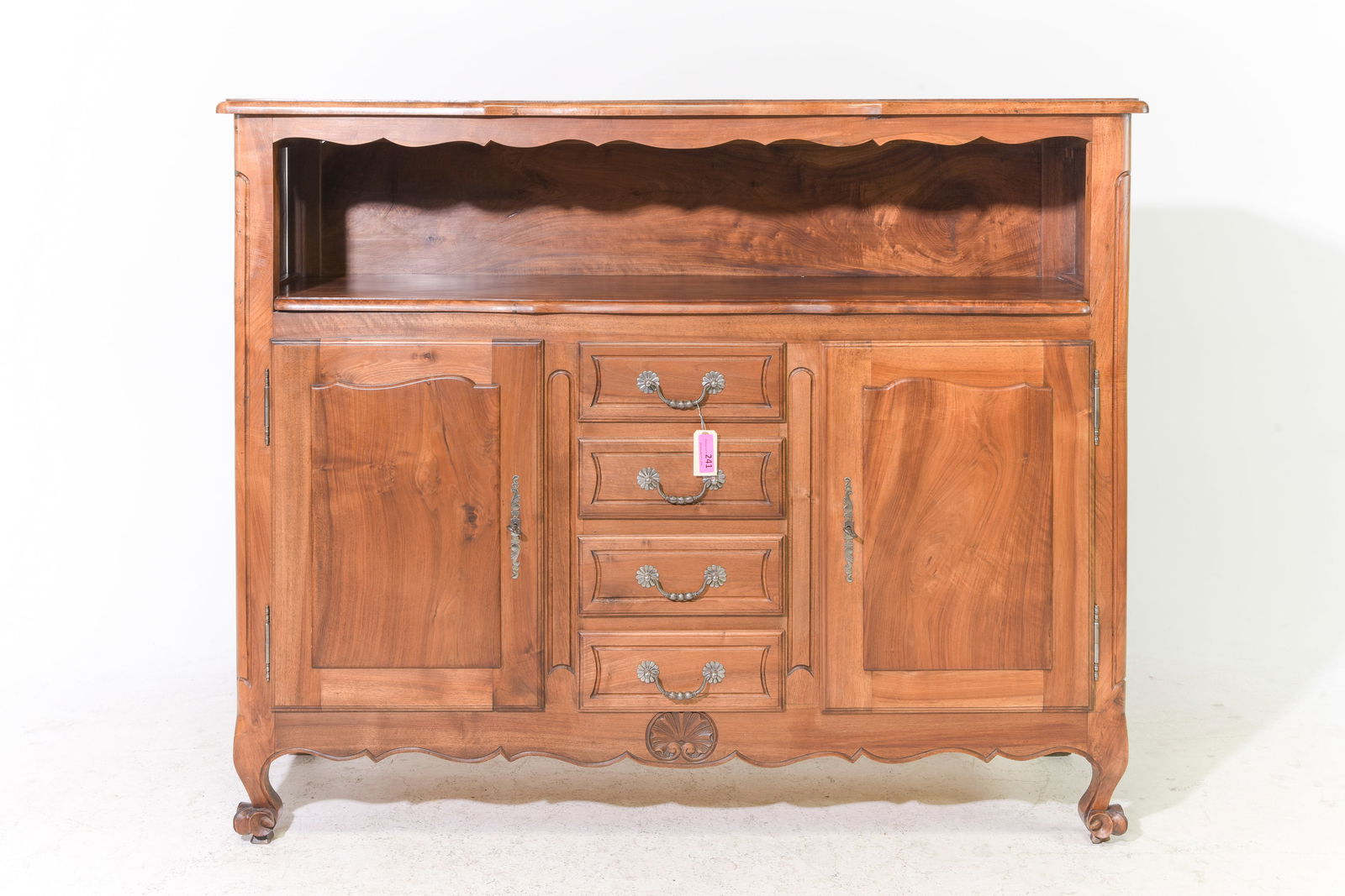 Louis XV Style Walnut Buffet / Sideboard (1 of 5)