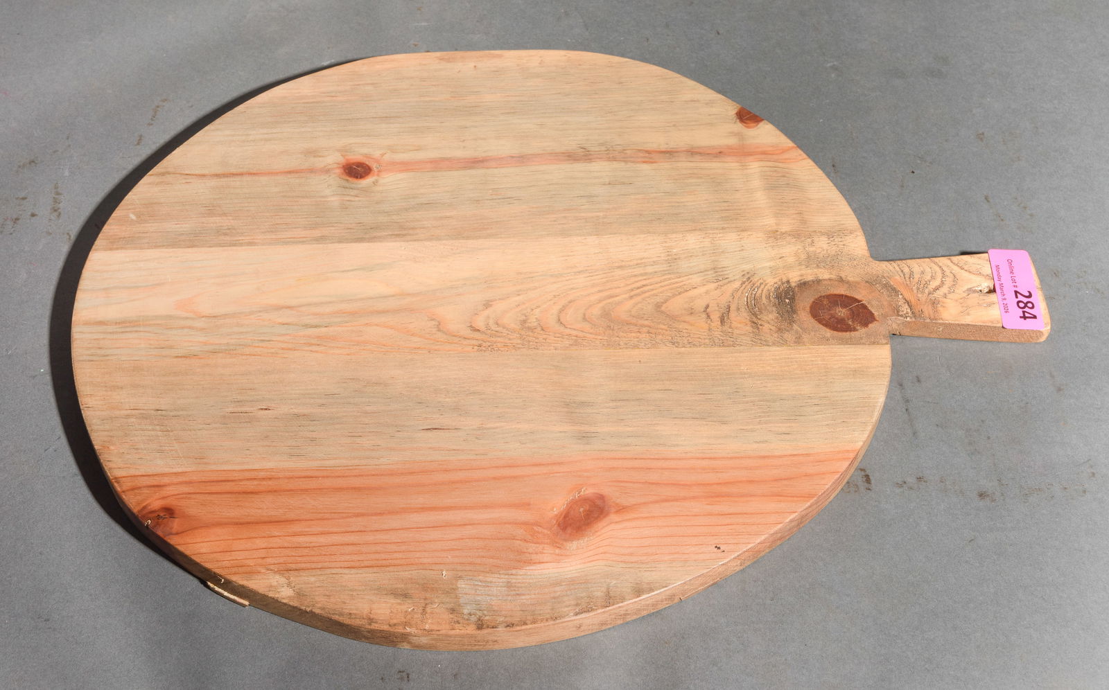 "Round" Cutting / Charcuterie Board #1: "Round" Cutting / Charcuterie Board - 1 in tall x 23.75 x 19
