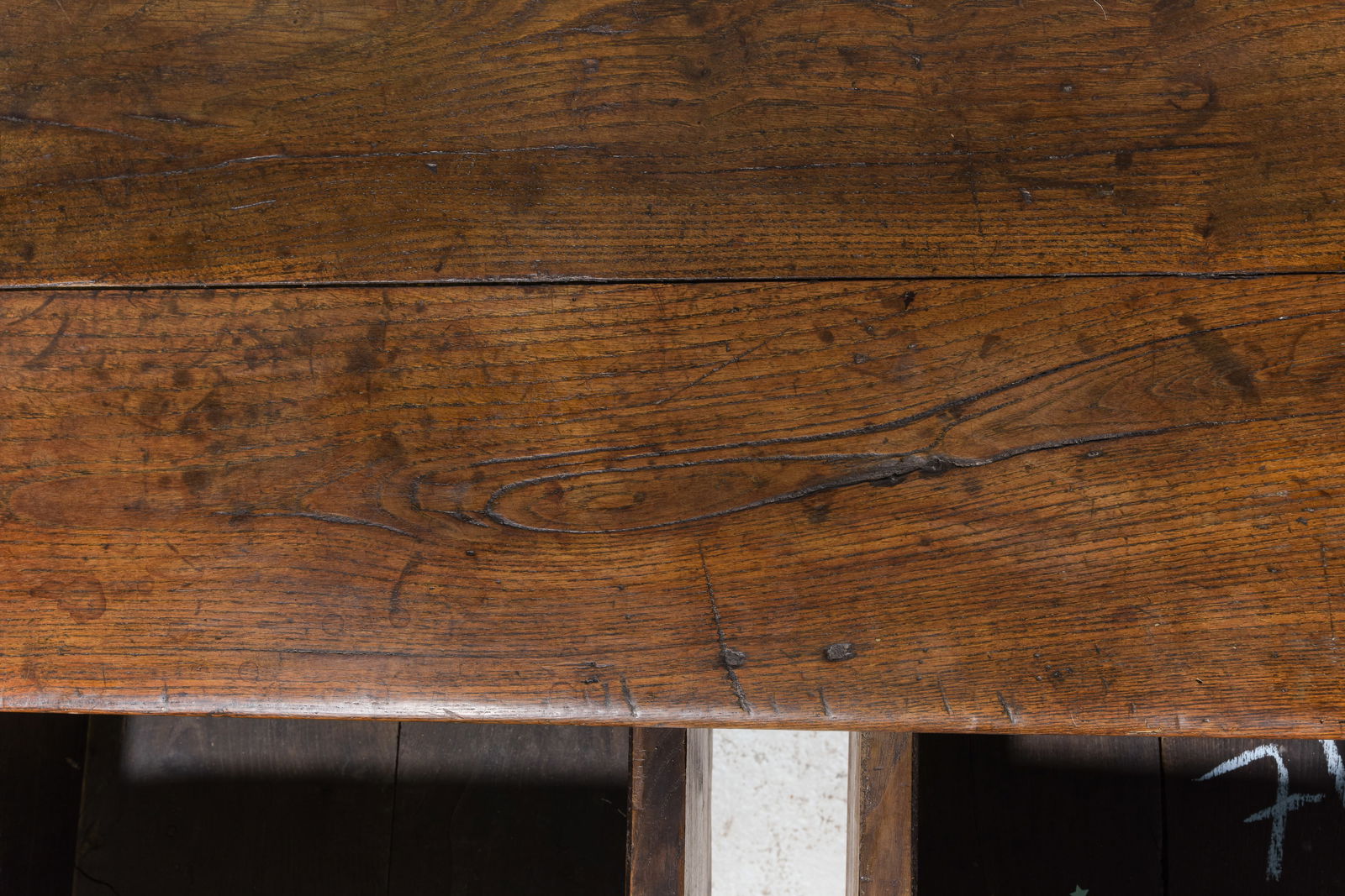 French Rustic Coffee Table with 2 Drawers - 3