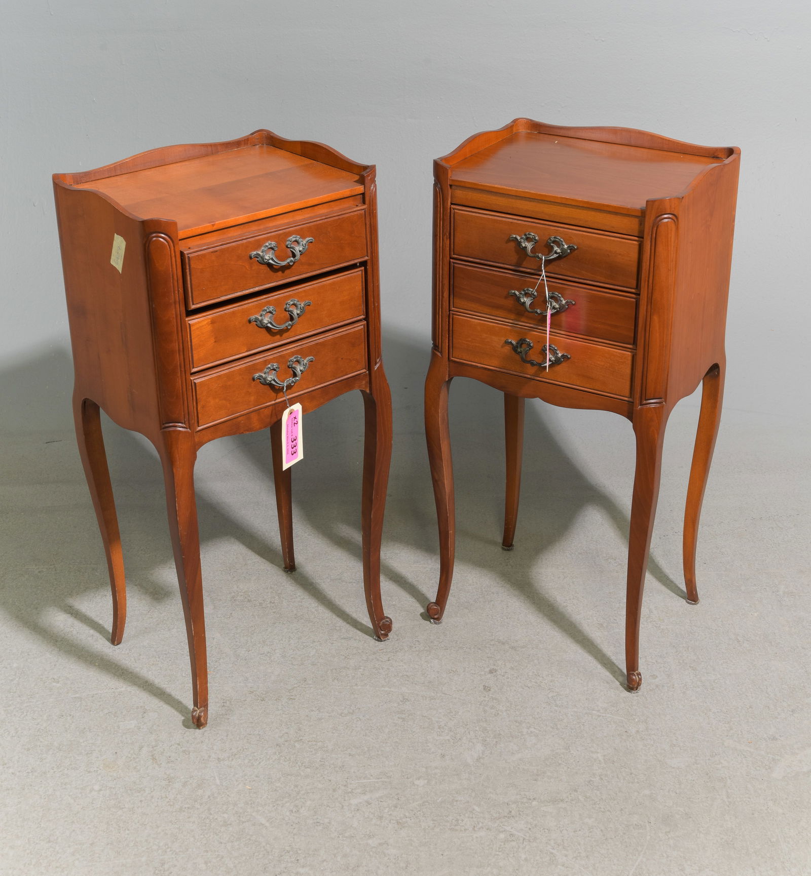 Louis XV Style Pair of Occasional Chests / Nightstands (1 of 4)