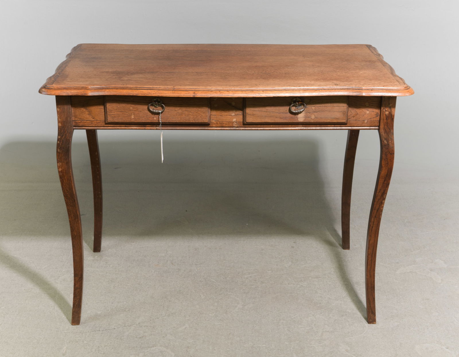 Louis XV Style Two Drawer Writing Table (1 of 5)