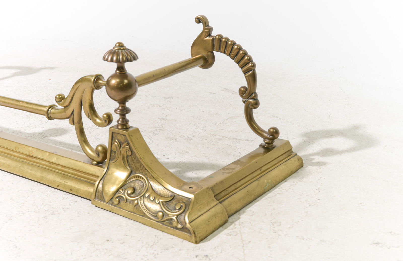 French Brass Fire Surround - 3