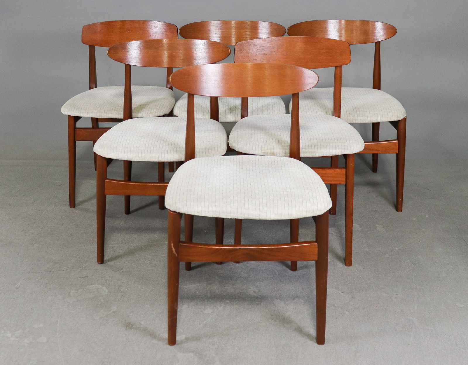 Set Of 6 Mid Century Modern Dining Chairs (1 of 4)