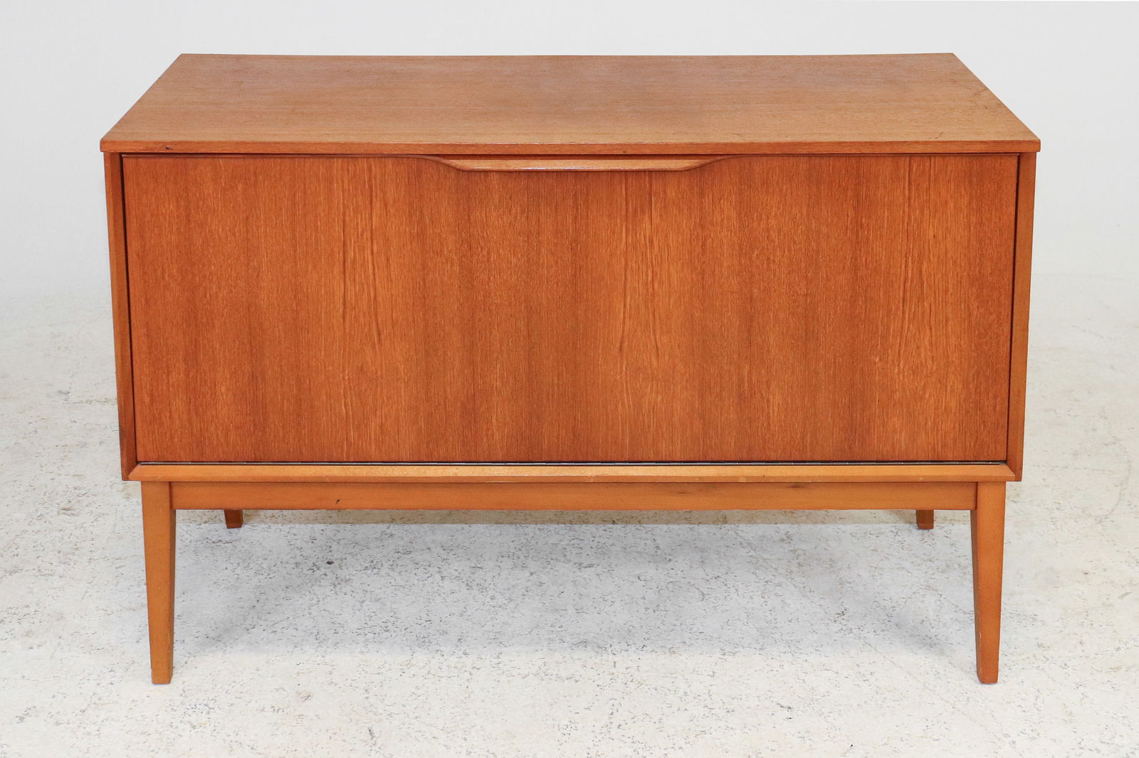 Mid Century Modern Drop Front Record Cabinet (1 of 9)
