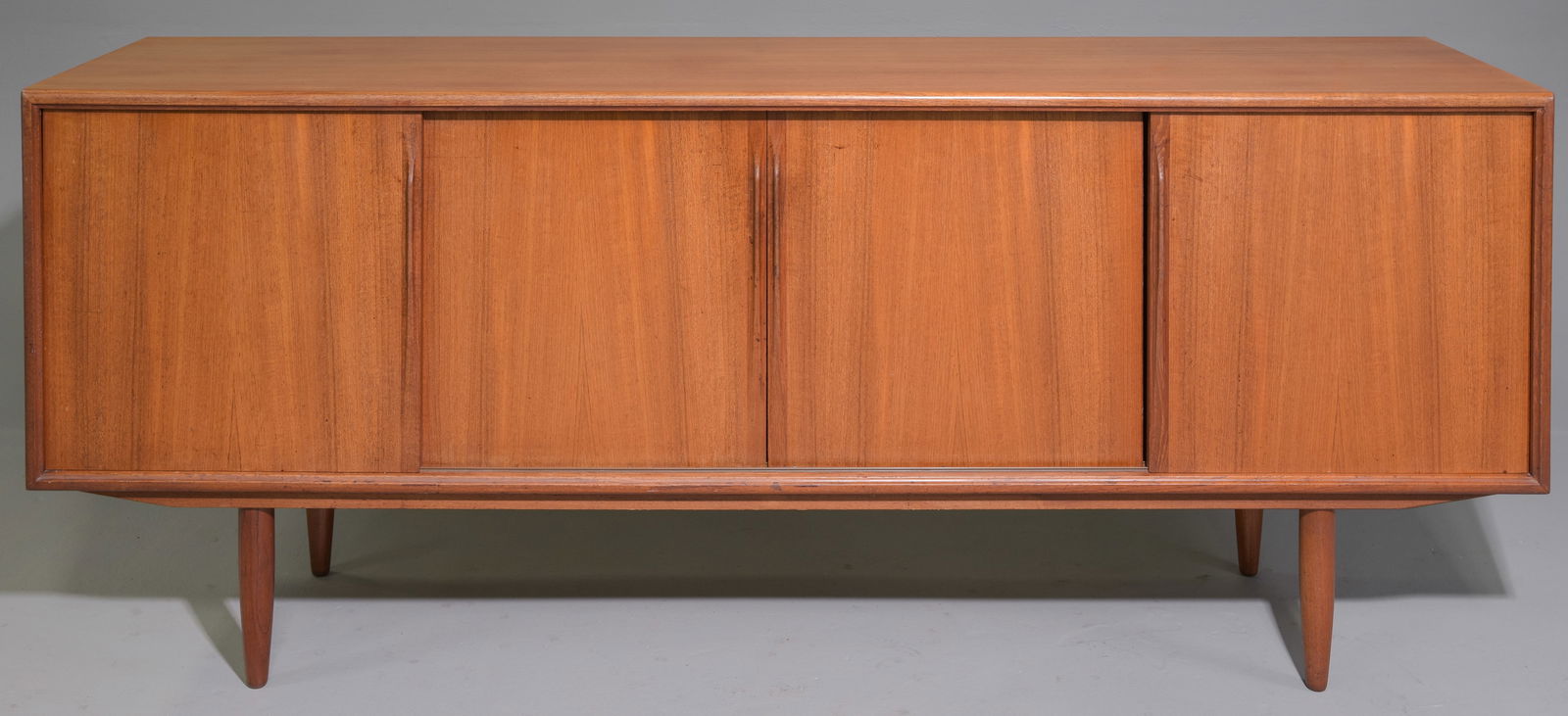 Danish Modern Sliding Door Sideboard - H.P. Hansen (1 of 7)