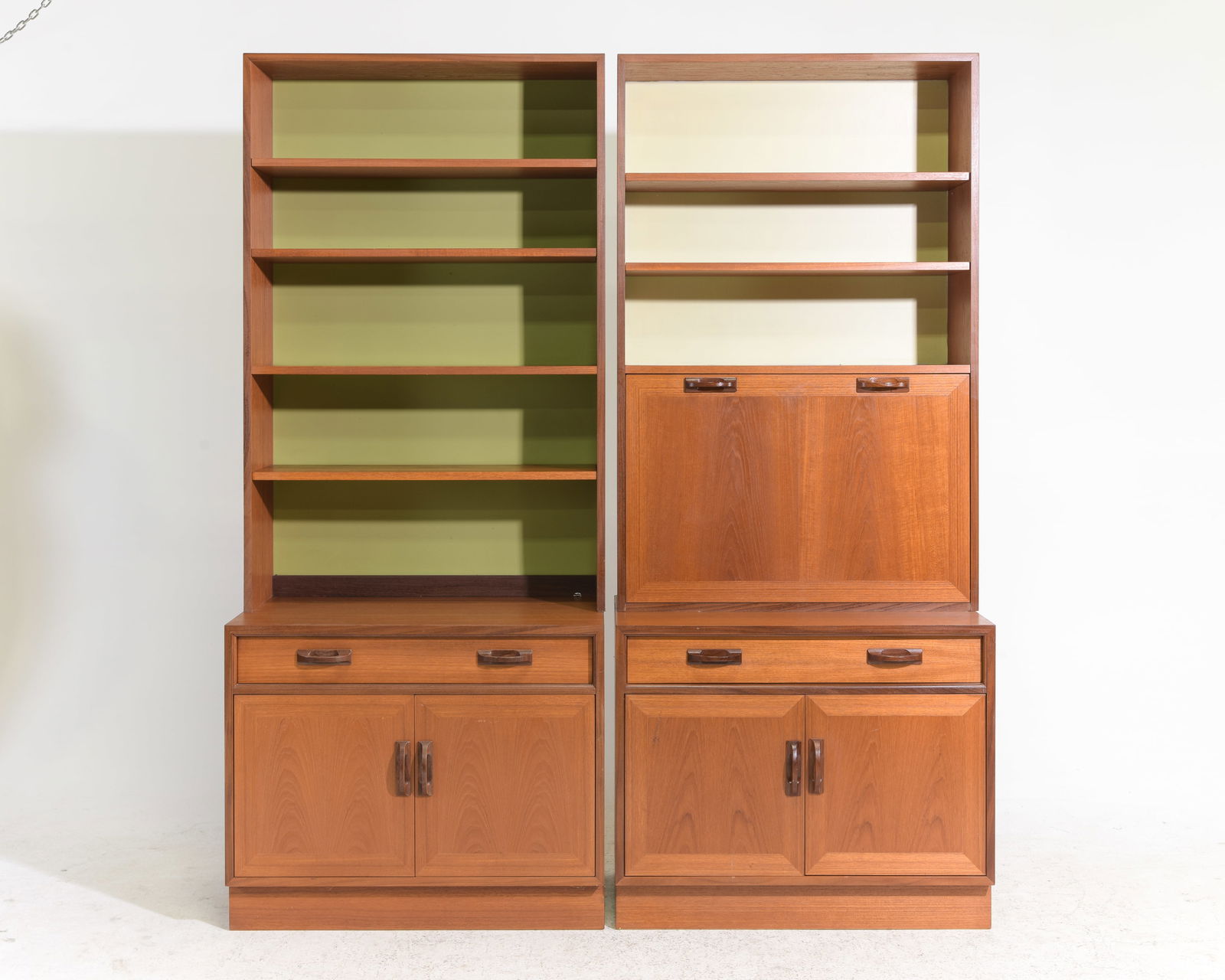 2 Mid Century Modern G-Plan Bookcases / Wall Units (1 of 11)