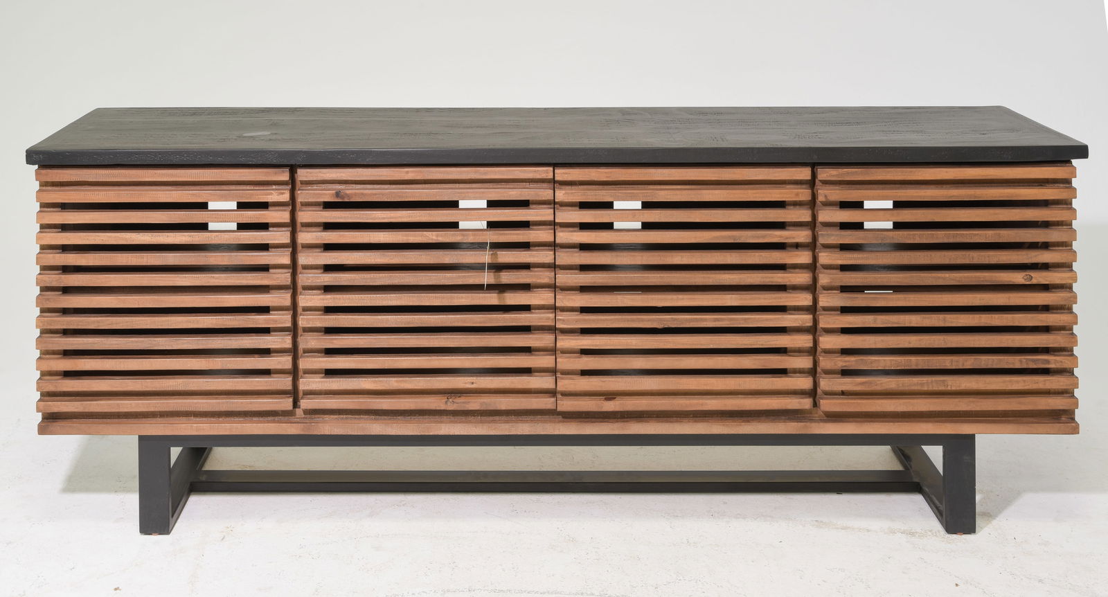 Modernist Style Four Door Credenza / Low Sideboard (1 of 3)