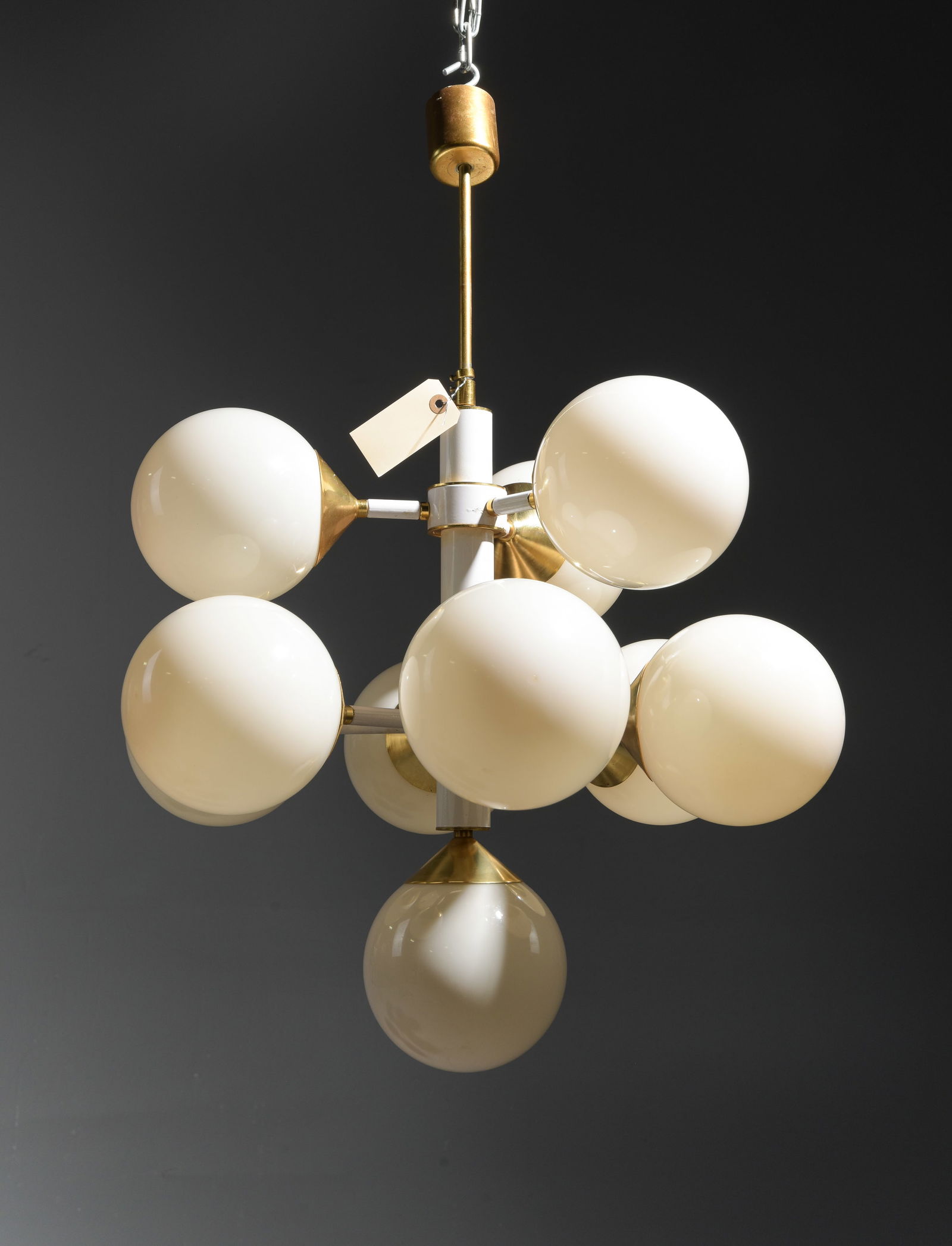 2 Szarvasi Style Sputnik Chandeliers #1: 2 Szarvasi Style Space Age Sputnik Chandeliers - 30 in tall x 23 inch diameter each