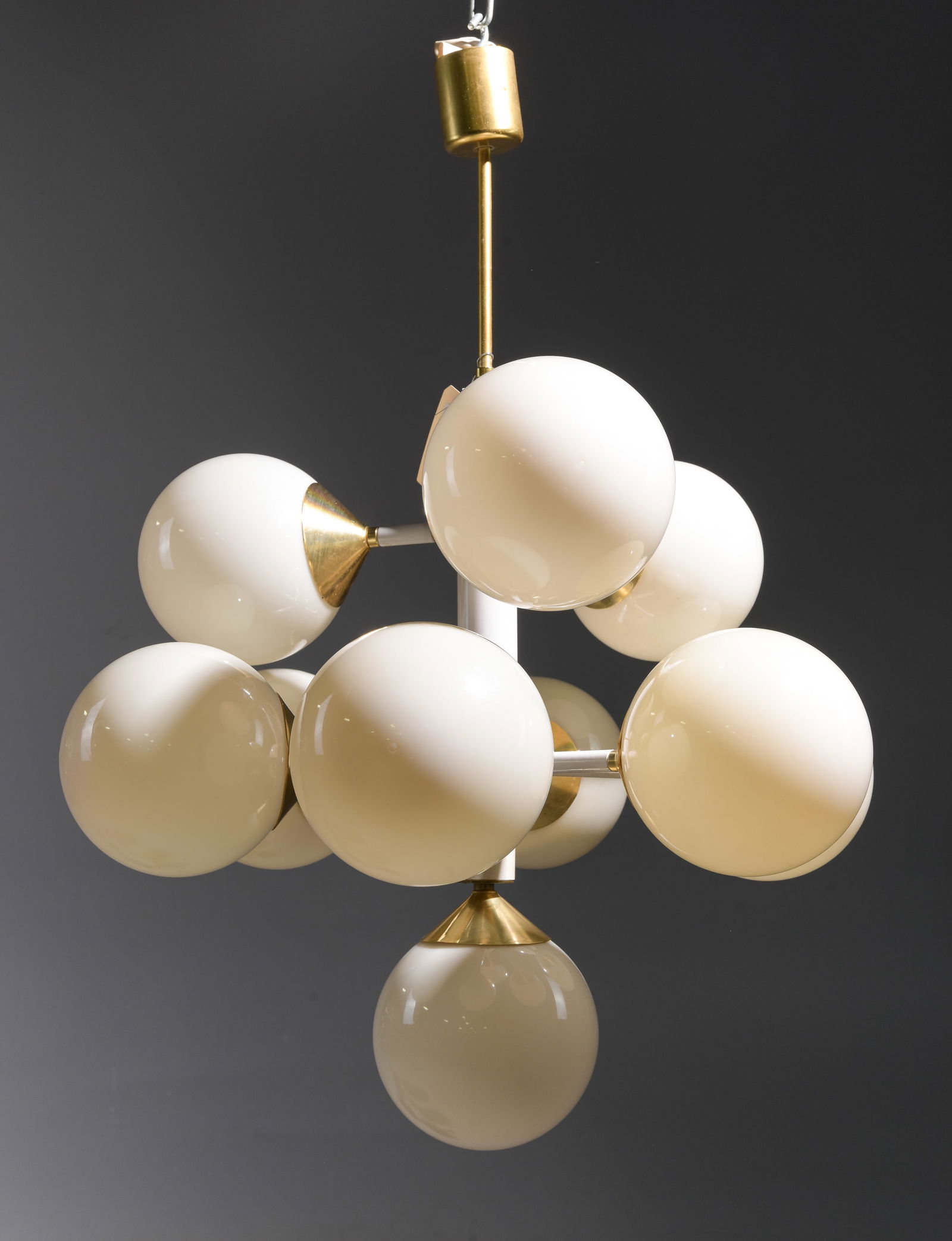 2 Szarvasi Style Sputnik Chandeliers #2: 2 Szarvasi Style Space Age Sputnik Chandeliers - 30 in tall x 23 inch diameter each