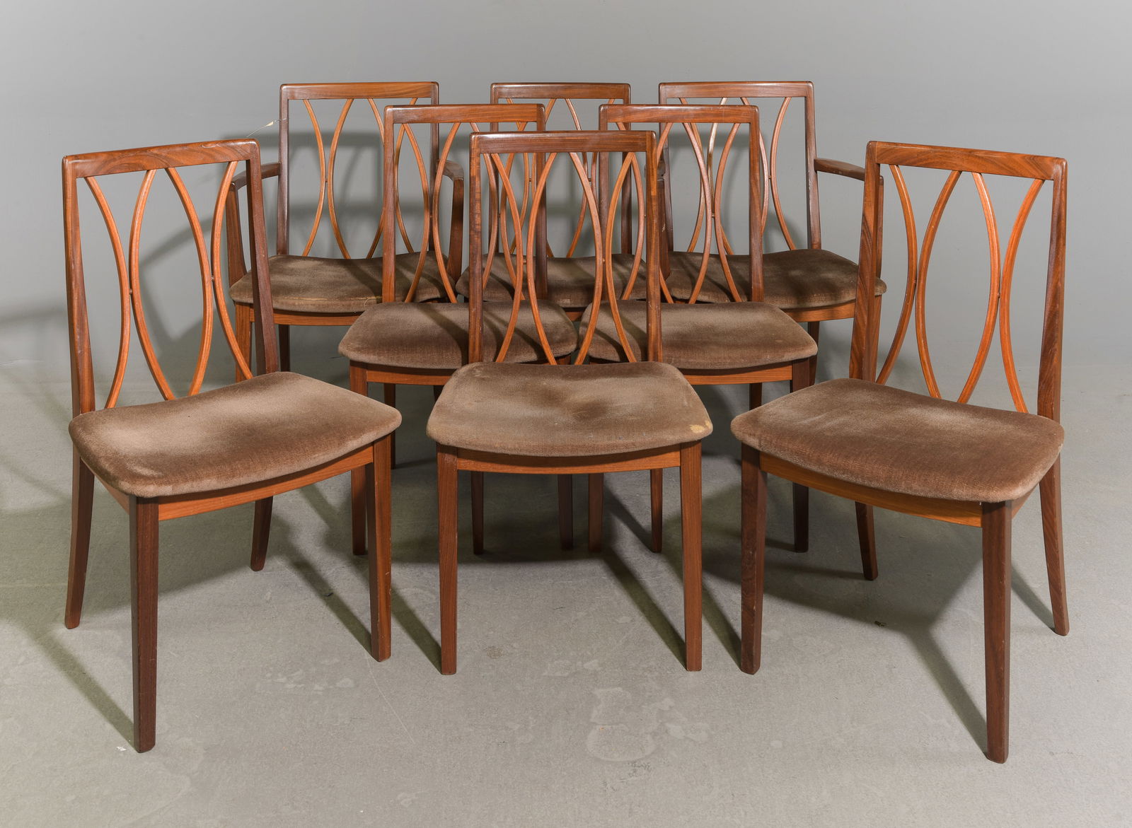 Mid Century Modern Set of 8 Chairs - Gplan (1 of 5)