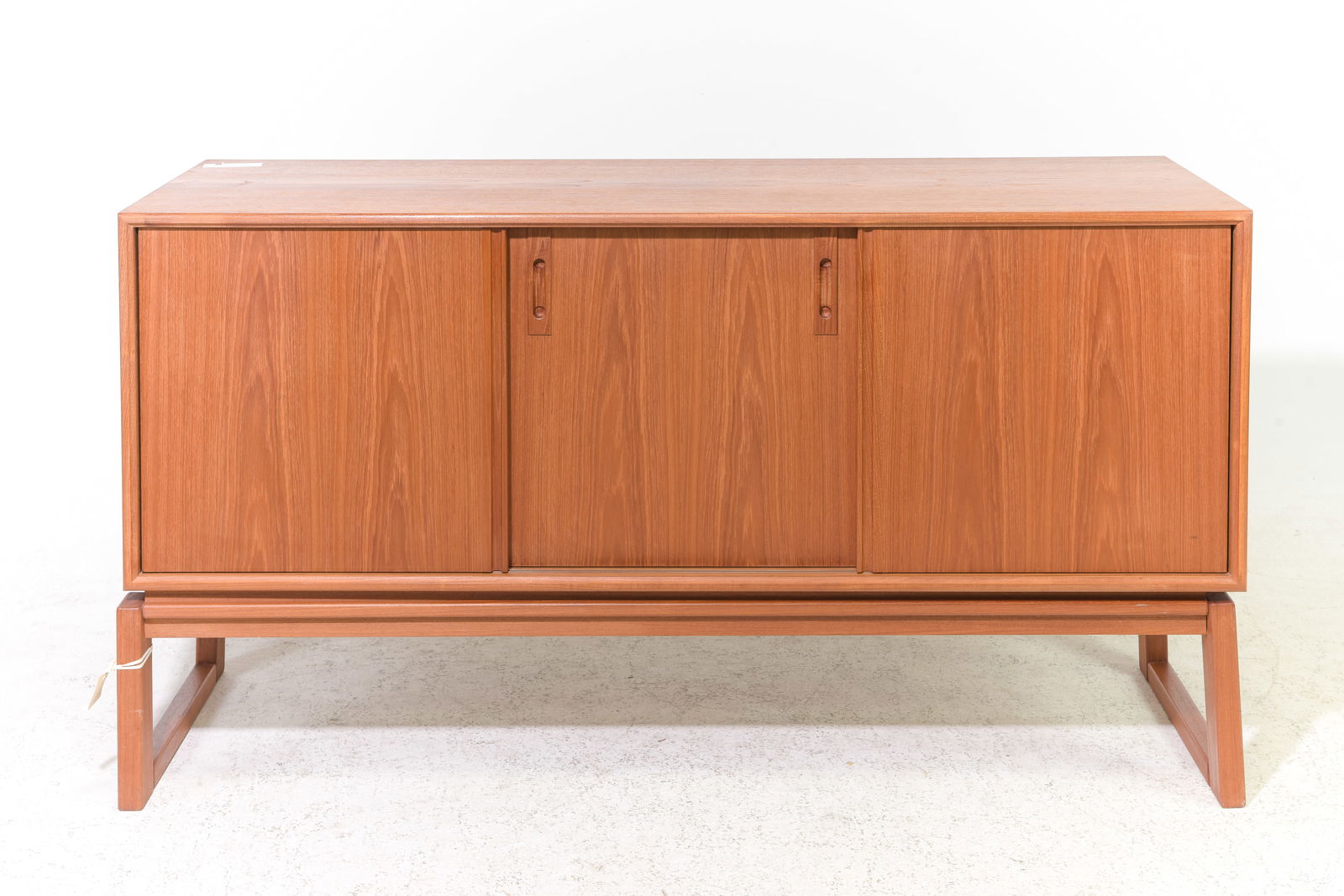 Danish Modern Sliding Door Credenza (1 of 6)