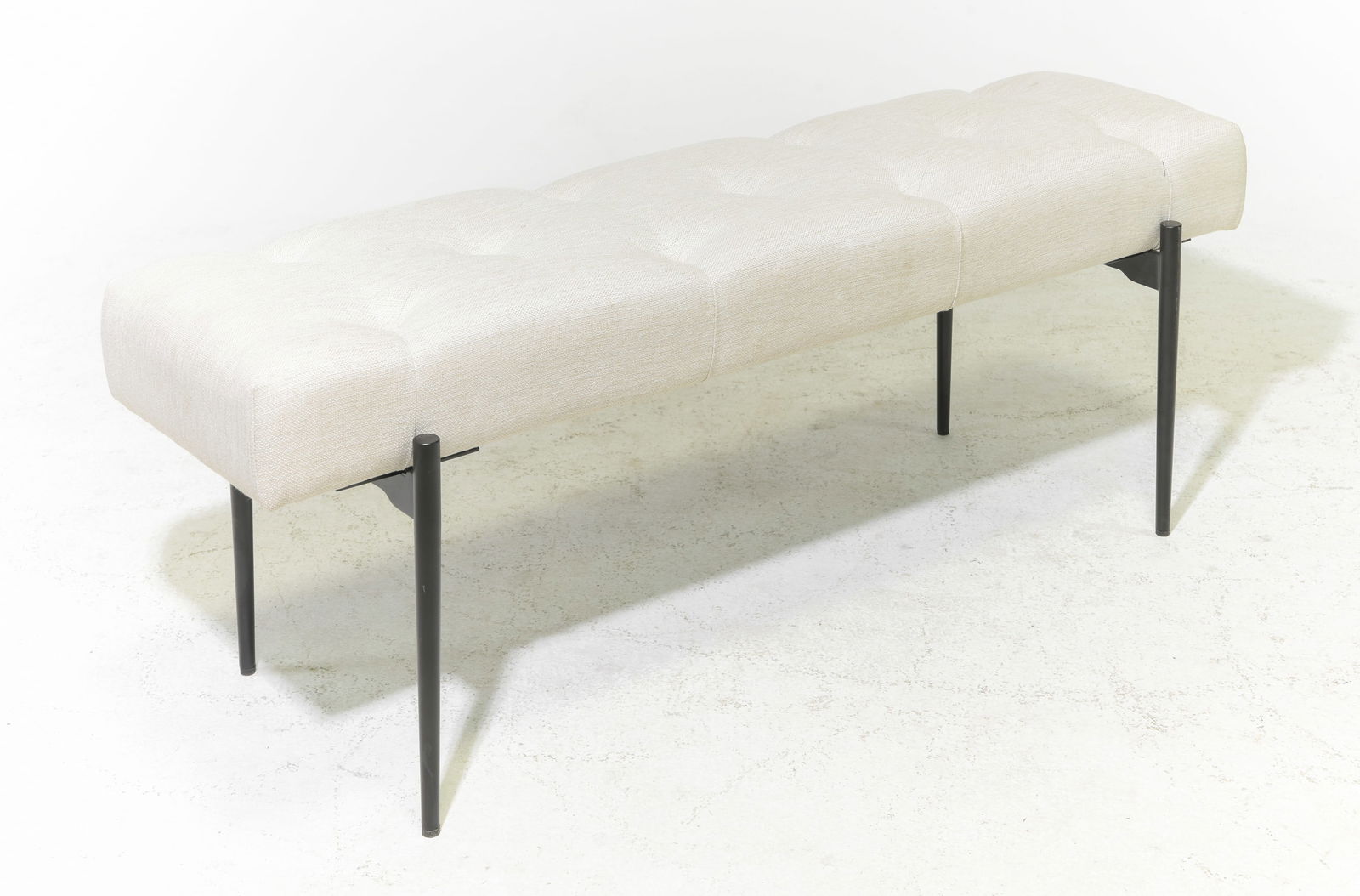 Modern Button Tufted Hall / Window Bench (1 of 2)
