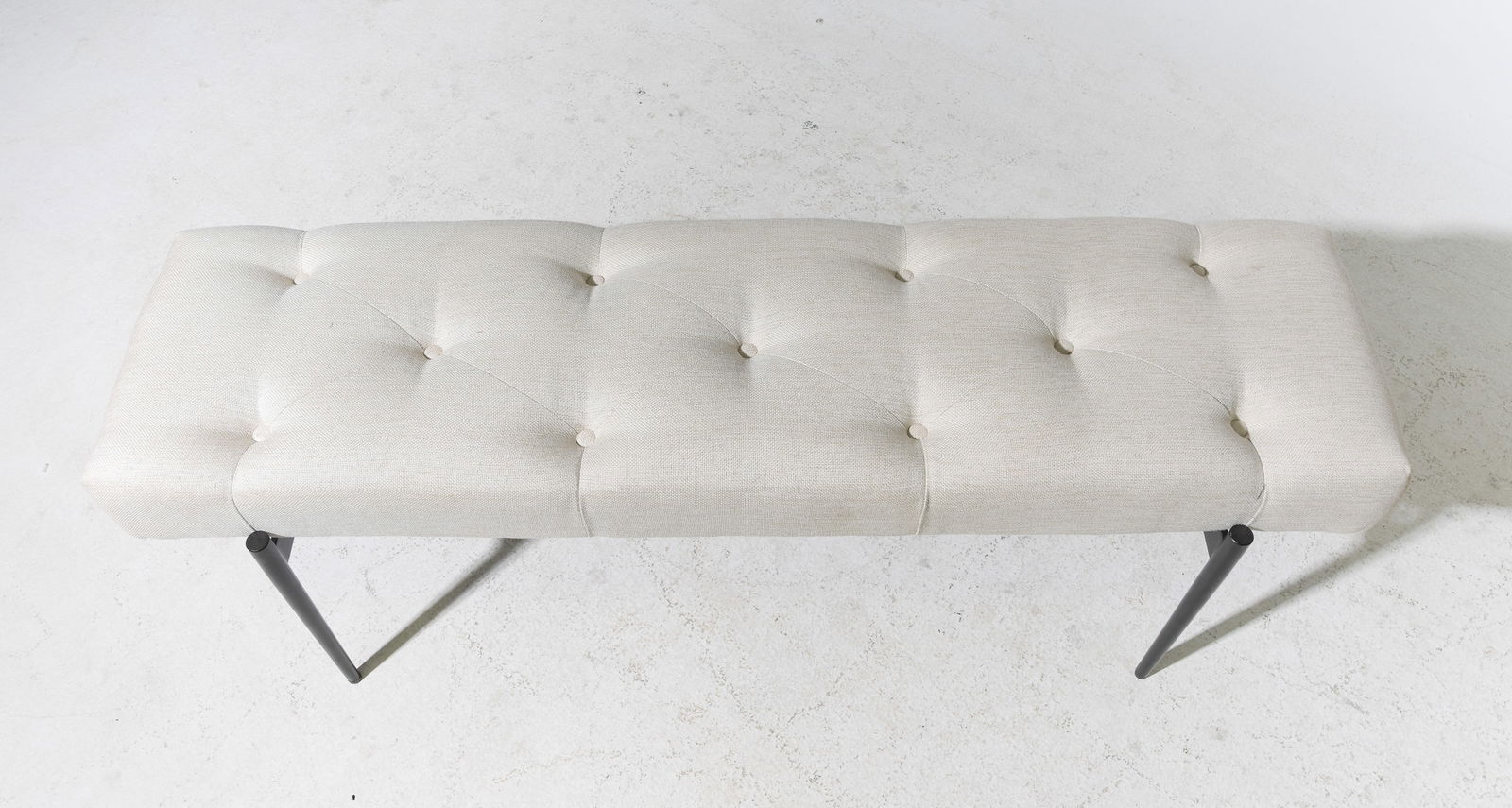 Modern Button Tufted Hall / Window Bench - 2