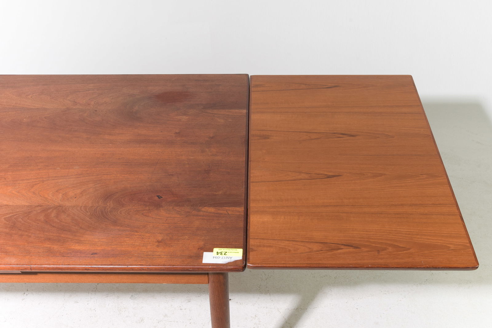 Danish Modern Draw Leaf Dining Table - 4