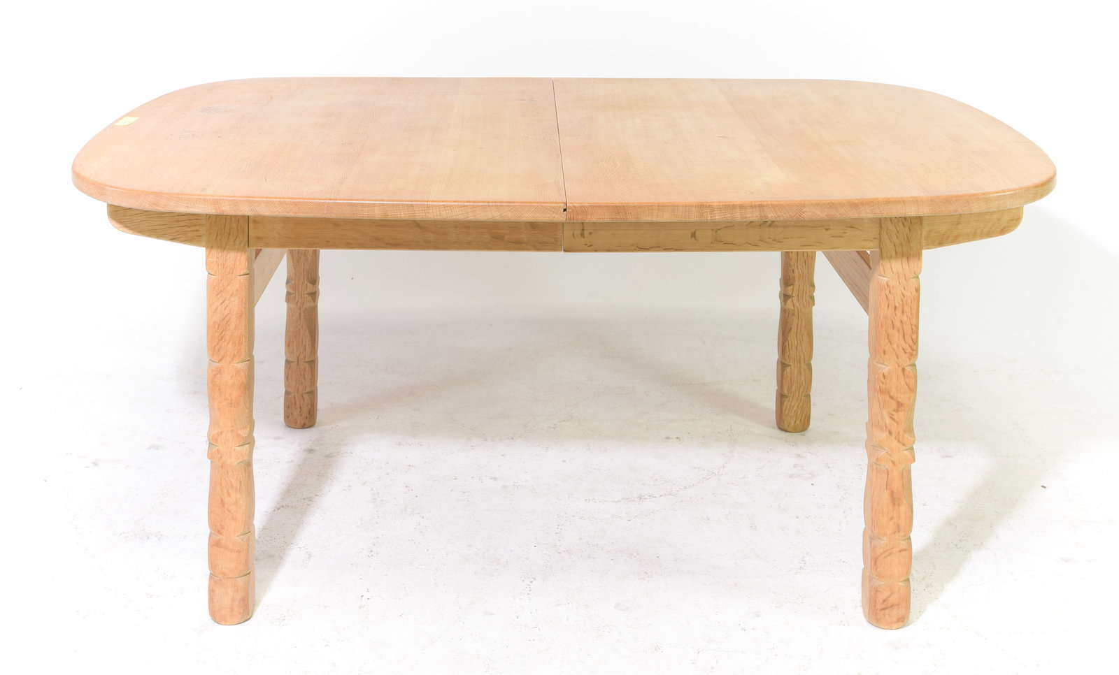 Danish Oak Oval Table with 2 Insertable Leaves (1 of 4)