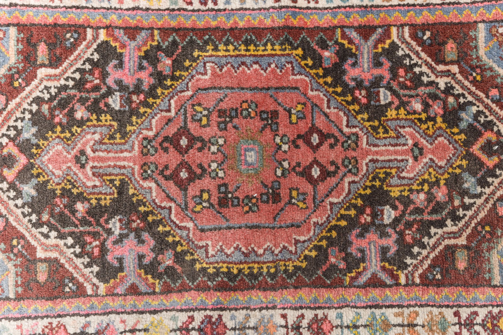 2 Hand Knotted Throw Rugs - - 2