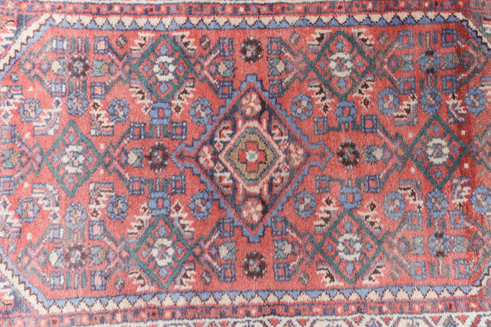 2 Hand Knotted Throw Rugs - - 3