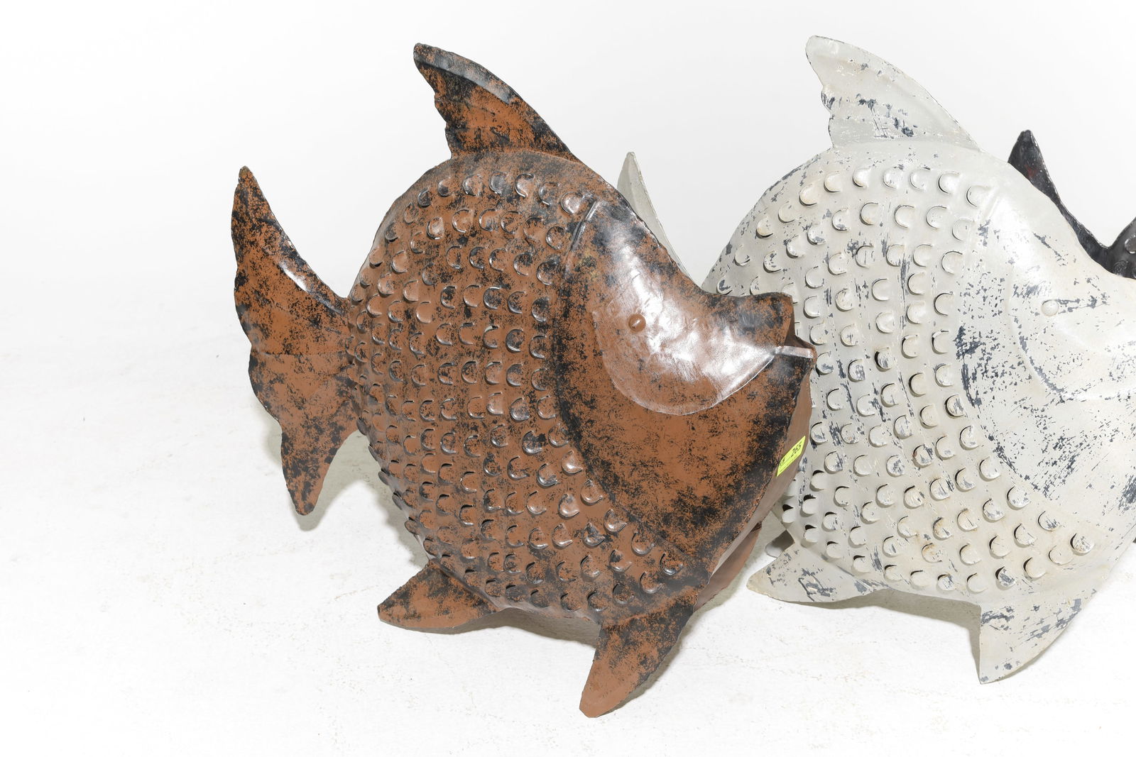 Three Assorted Large Metal Decorative Fish #2 - 2