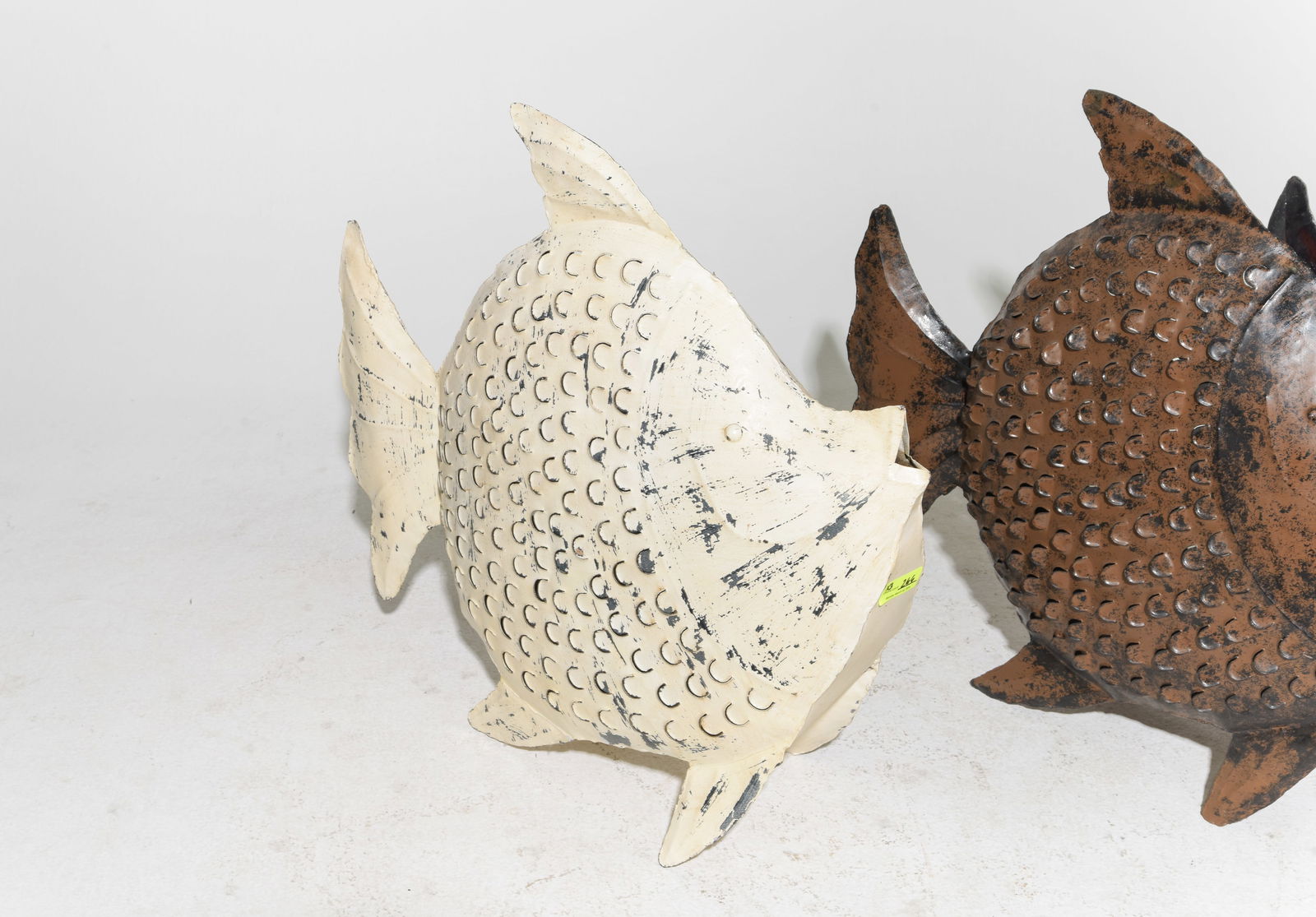 Three Assorted Large Metal Decorative Fish #3 - 2
