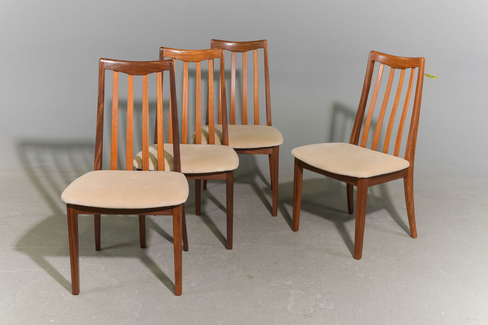 Danish Modern Mahogany Draw Leaf Dining Table: Danish Modern Mahogany Draw Leaf Dining Table - 27.5 in tall x 55 x 35, Leaves add an additional 22.75 inches, Foor to apron is 23.25 inches and the space between the legs is 43.5 inches