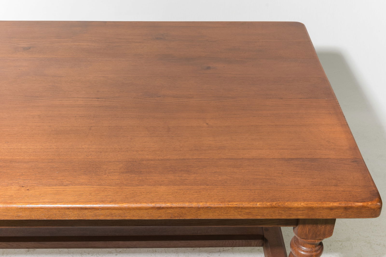 French Solid Oak Farmhouse Table - 3