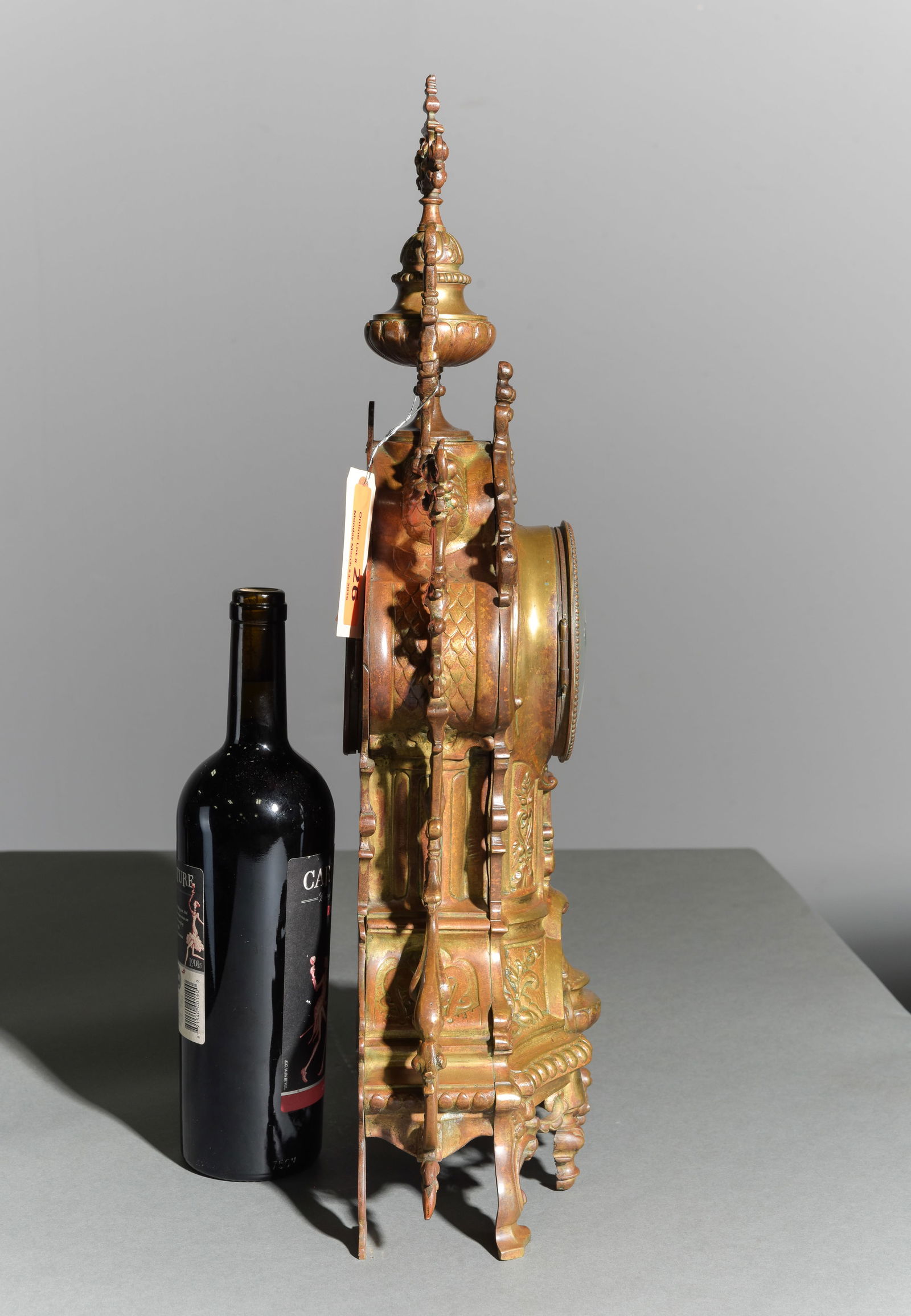 French Baroque / Rococo Style Mantel Clock - 3