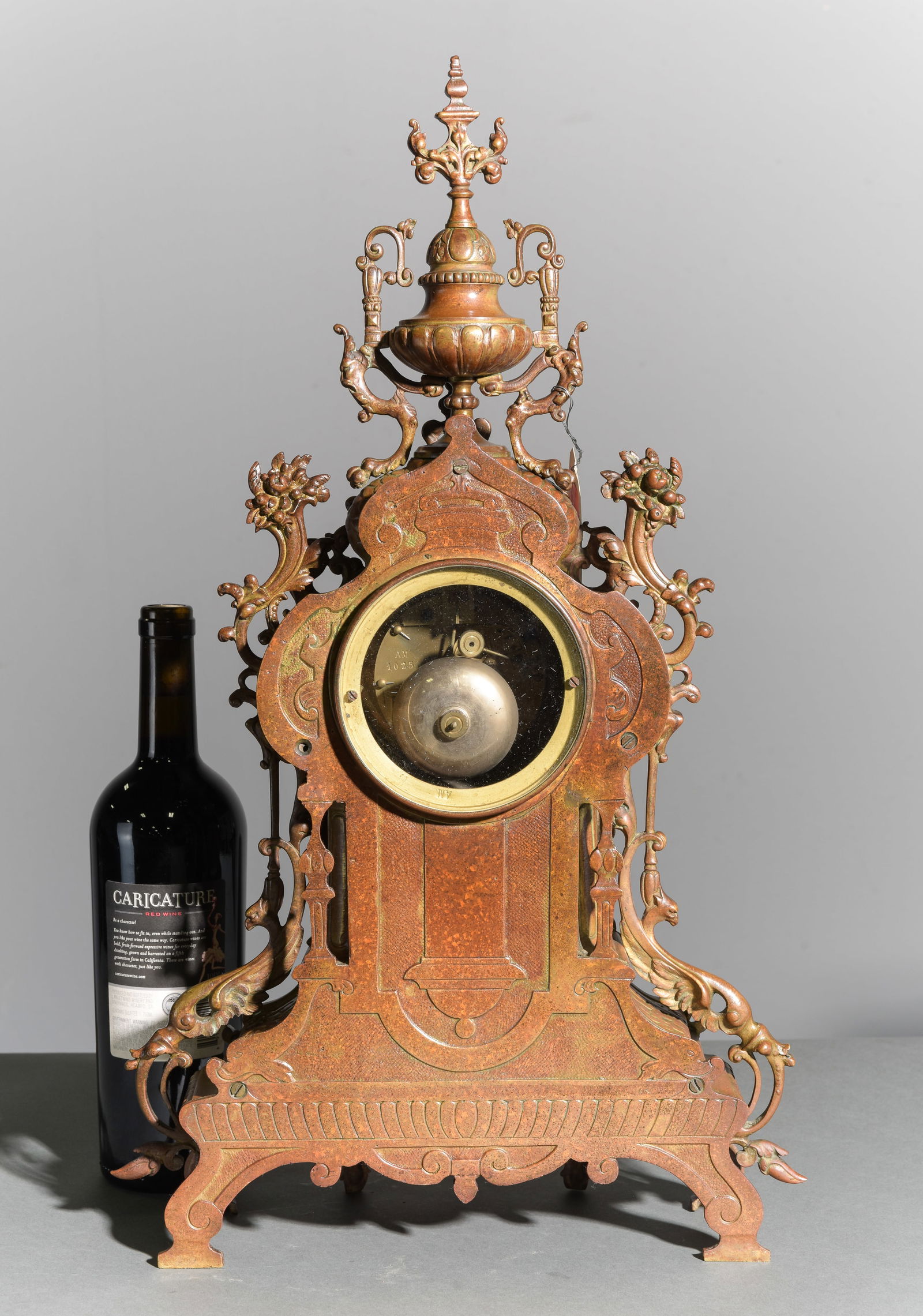 French Baroque / Rococo Style Mantel Clock - 4